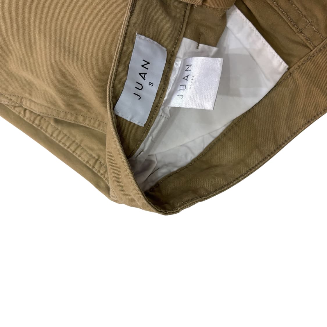 주앙옴므 베이지 와이드 코튼 팬츠 상품이미지3