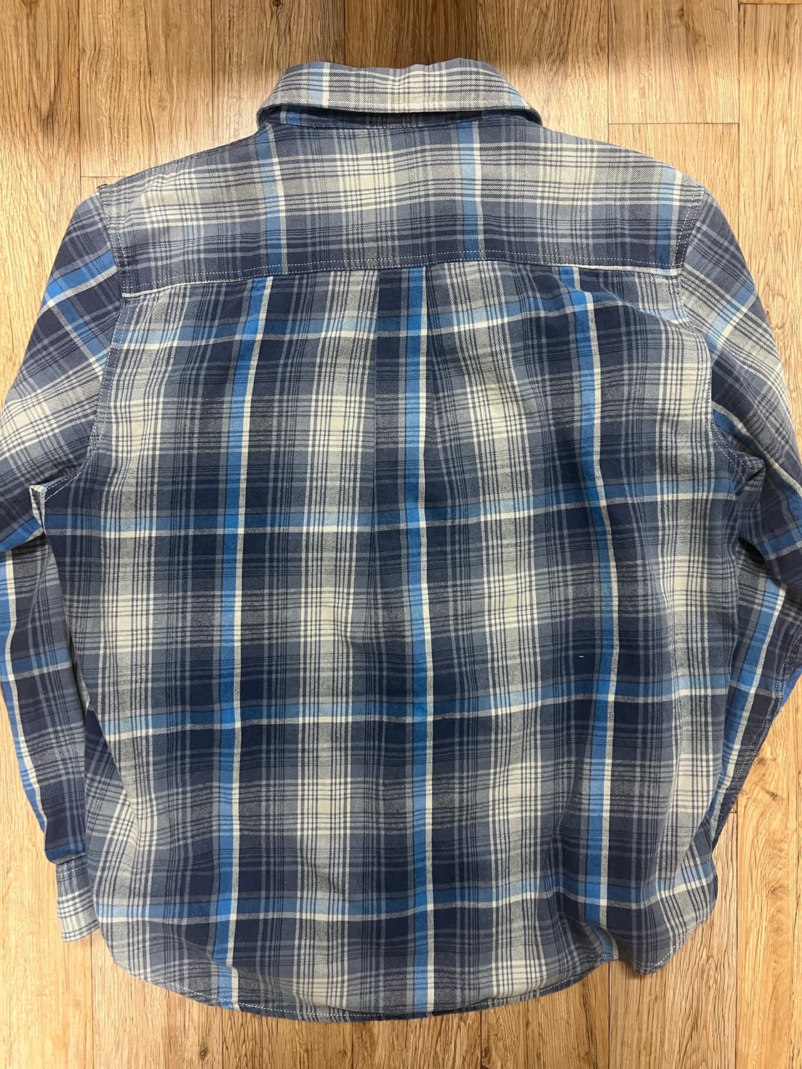 빈티지 체크 셔츠 상품이미지2