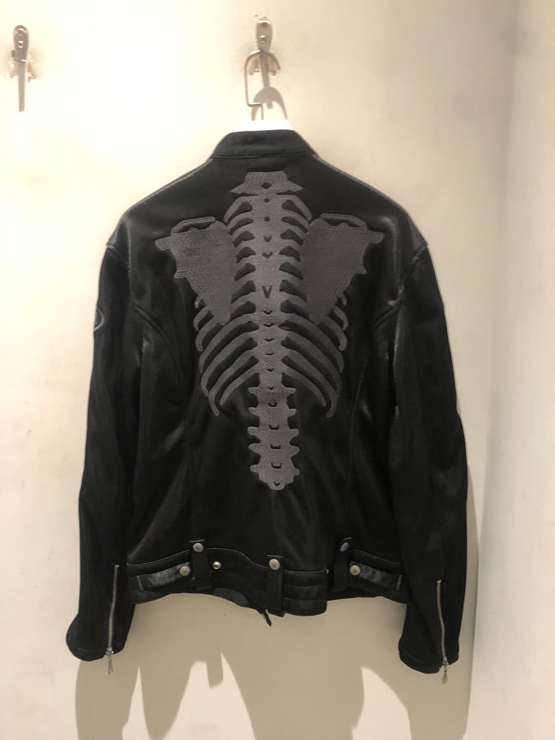 밴슨레더 본 라이더자켓 상품이미지2