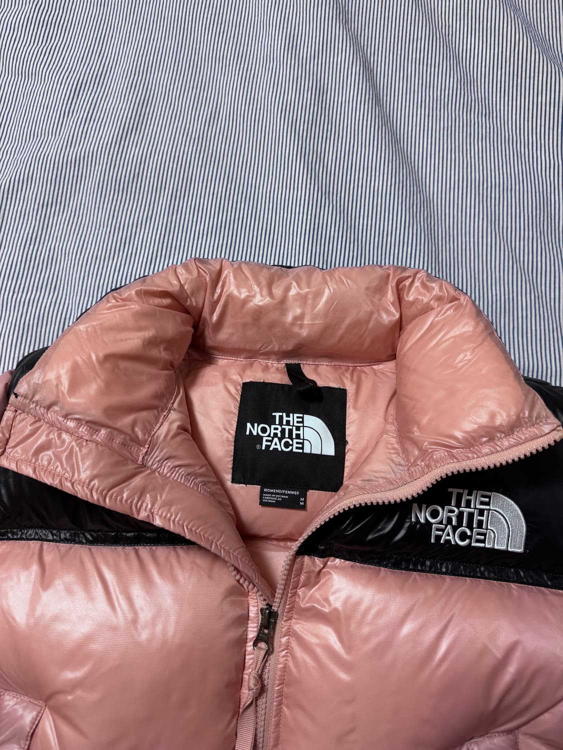 W 노스페이스 눕시 숏 자켓 로즈 탄  상품이미지6