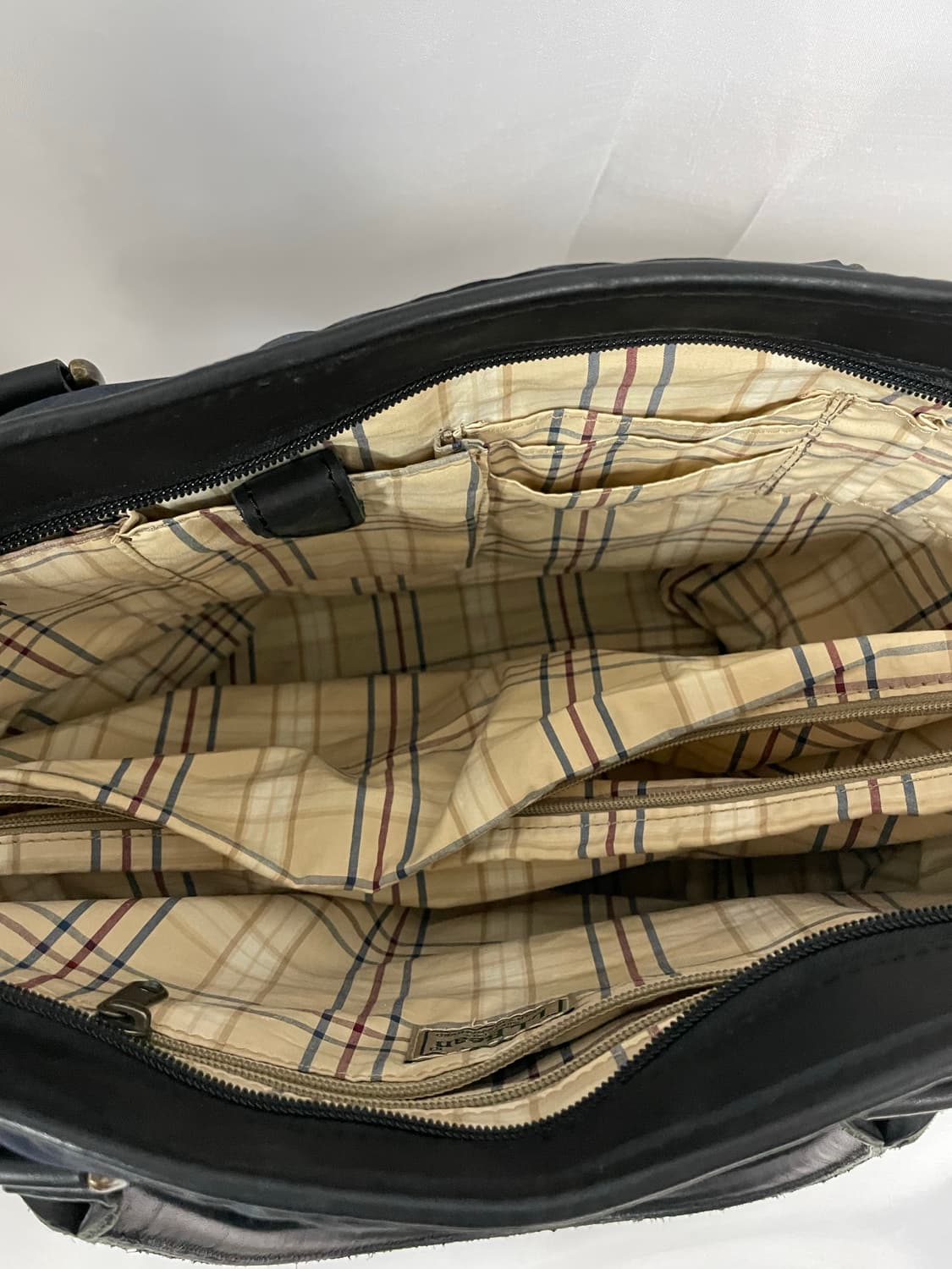 [OS] 엘엘빈 퀼티드 토트백 네이비 상품이미지4