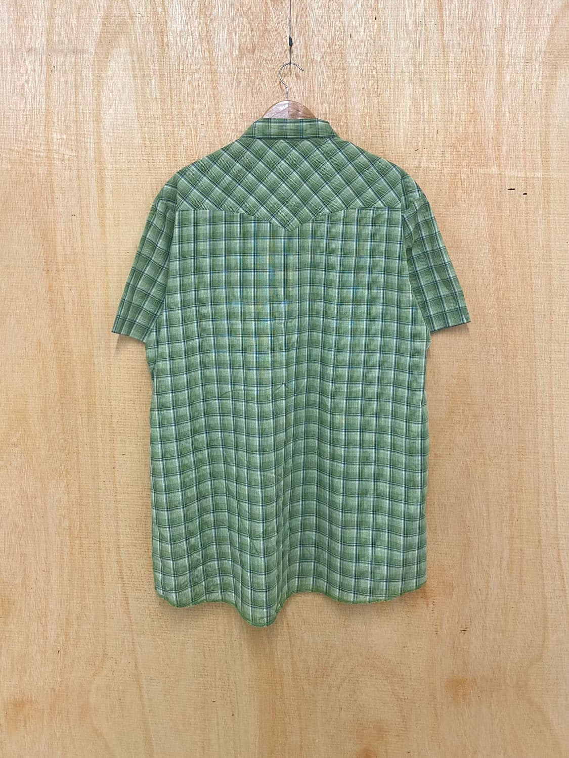 WRANGLER ombre check western shirts 옴브레 상품이미지2