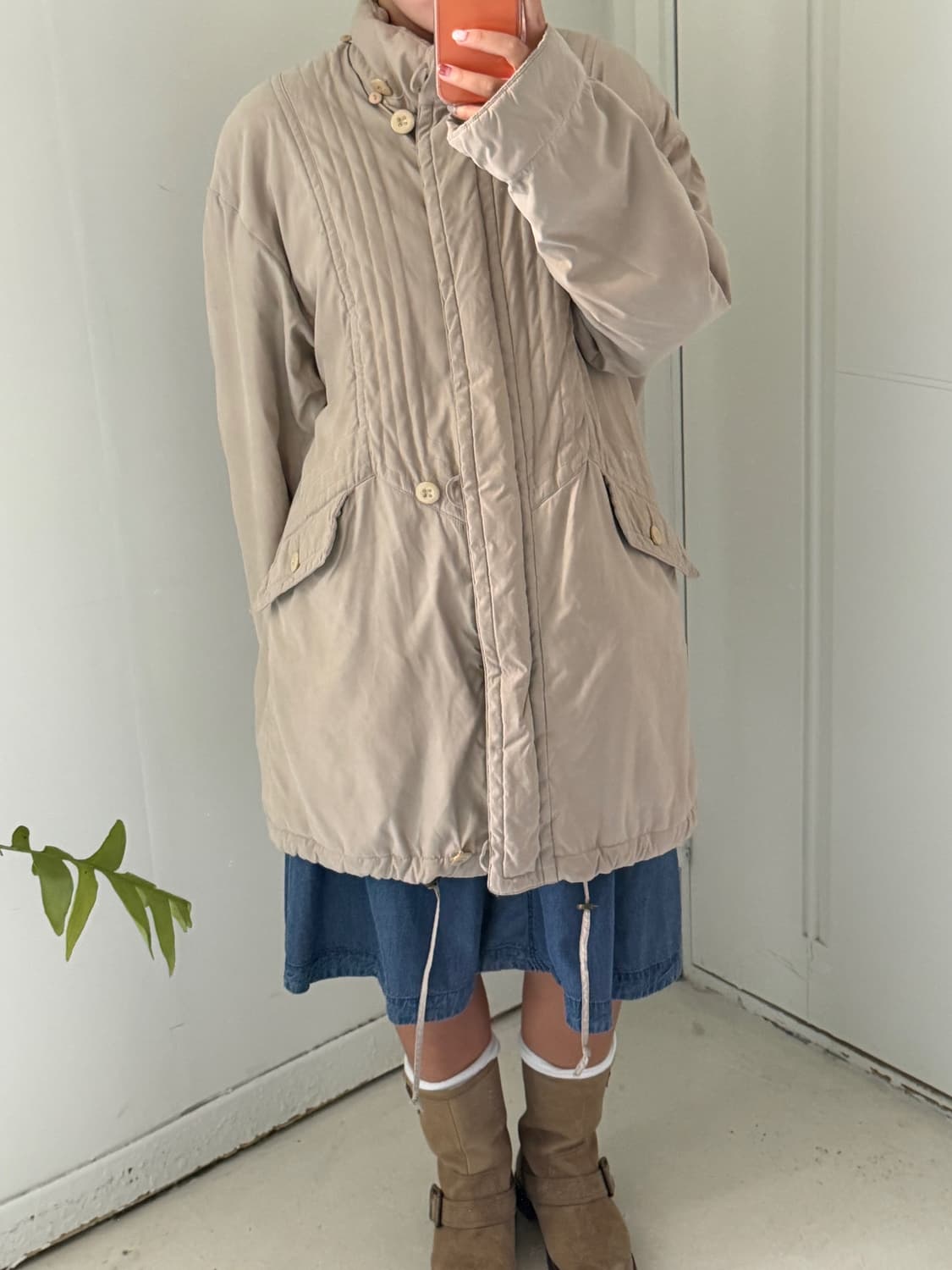 일본빈티지 사파리 야상점퍼 상품이미지2