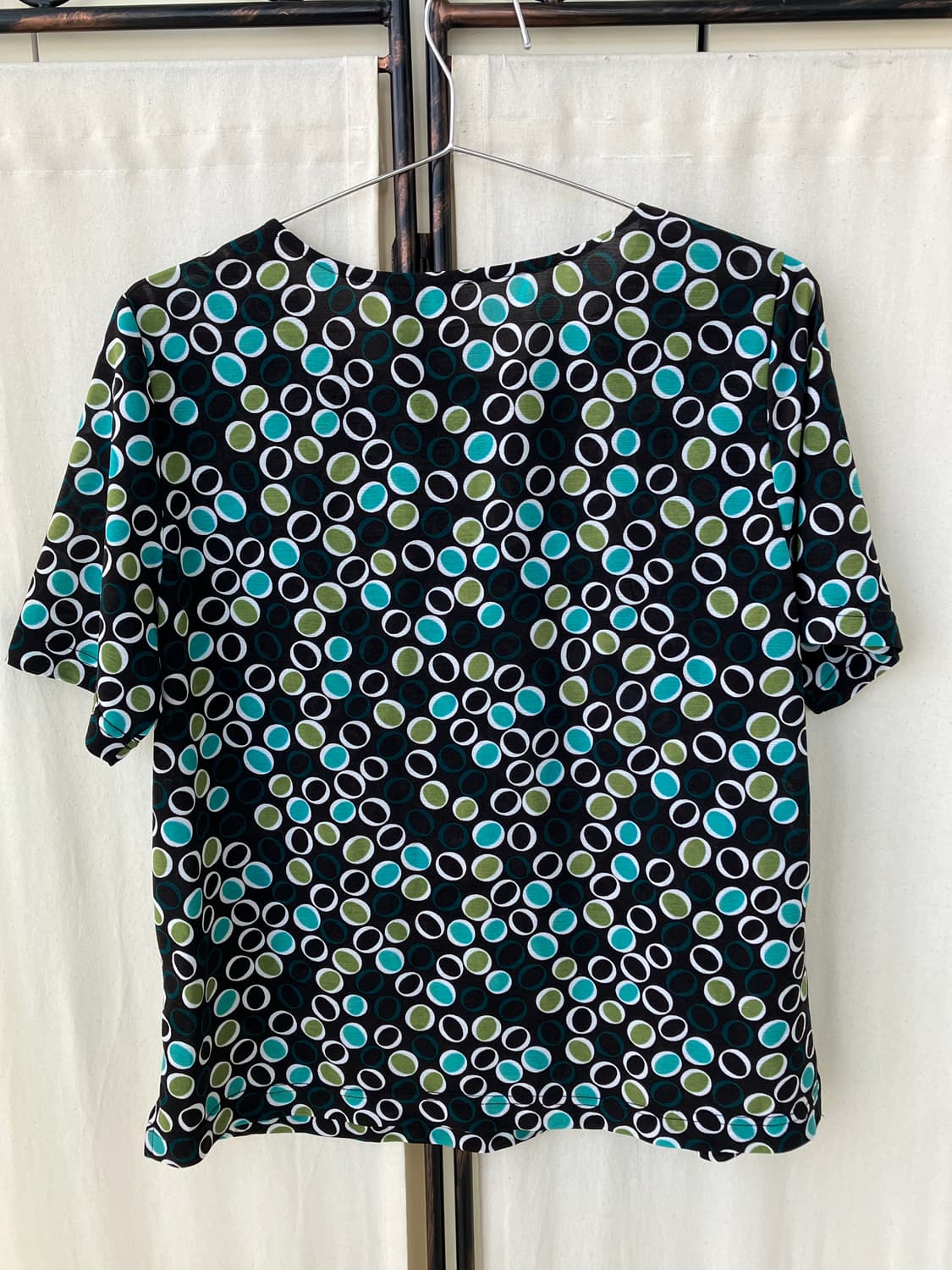 black mint dot blouse 상품이미지6