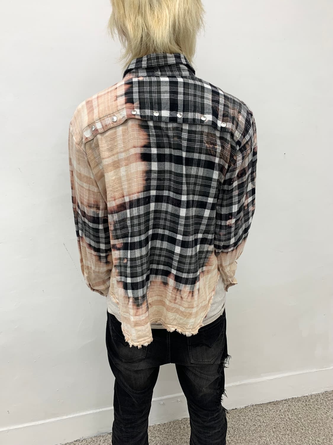 Diesel dyed cut off grunge shirt  상품이미지3