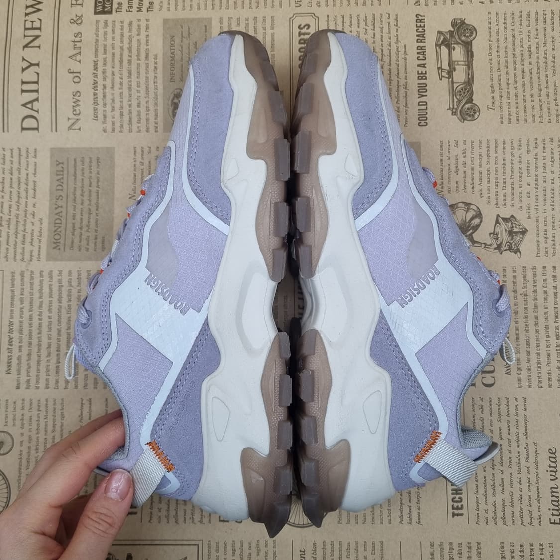 로드사인 운동화 라벤더 트레킹화235 상품이미지5