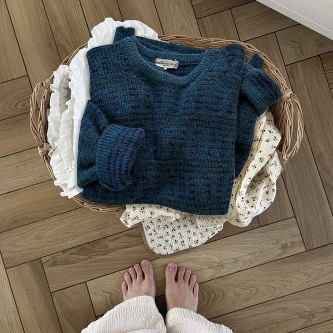 𓈒𓏸 𓂂𓈒 𓆟Sea Wave Knit ﻿𓈒𓏸 𓂂𓈒𓆛 상품이미지1