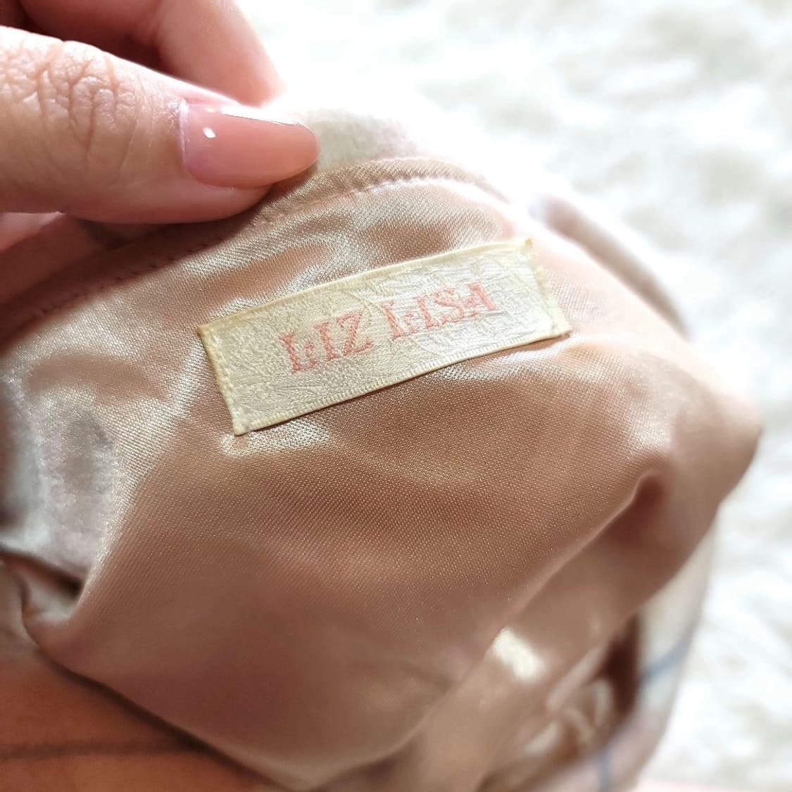 리즈리사 핑크 체크 세일러 원피스 상품이미지4