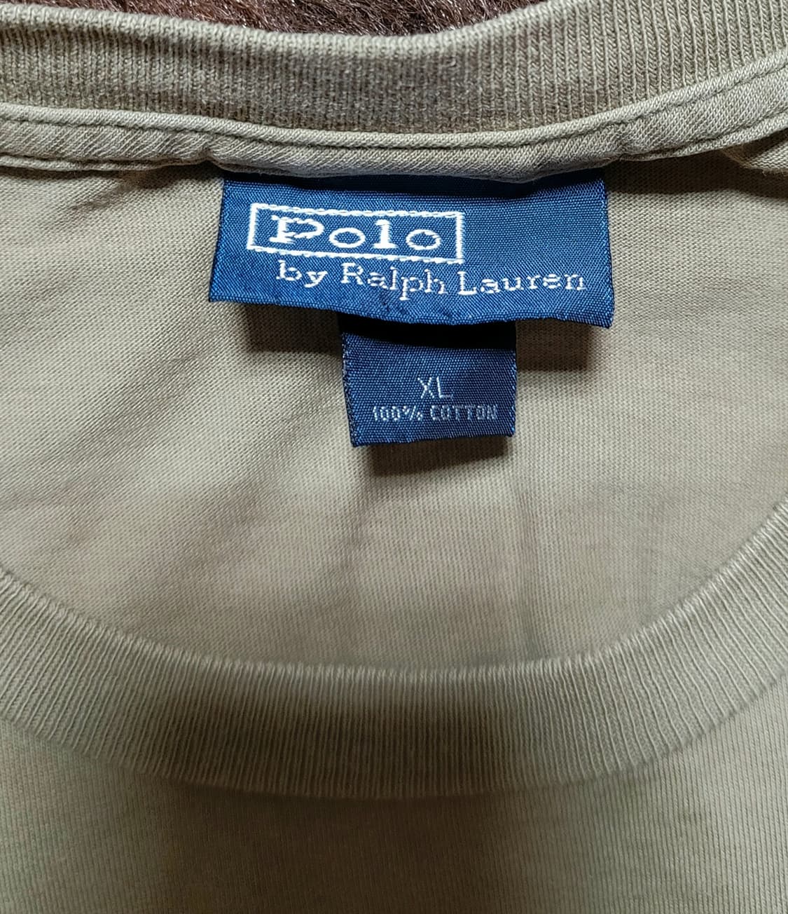폴로 랄프로렌 남성용 올리브그린 반팔티(XL) 상품이미지4