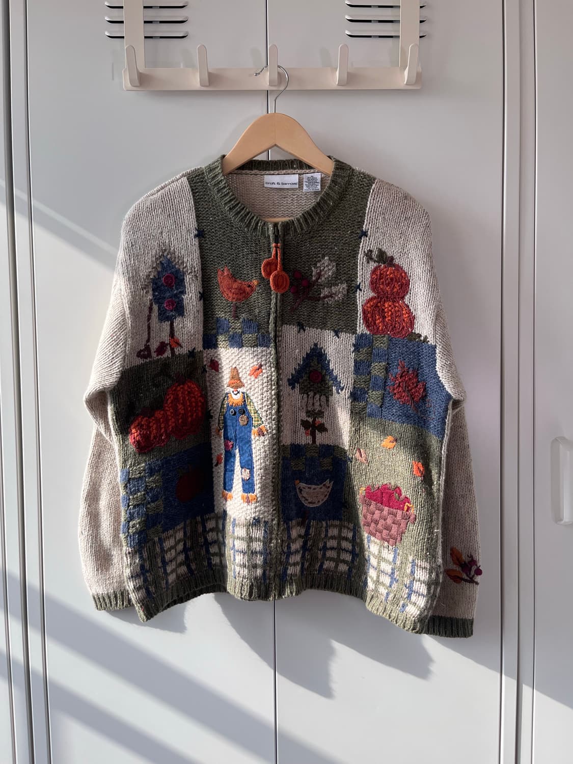 Croft & barrow 풍경 패치 니트 집업  상품이미지6