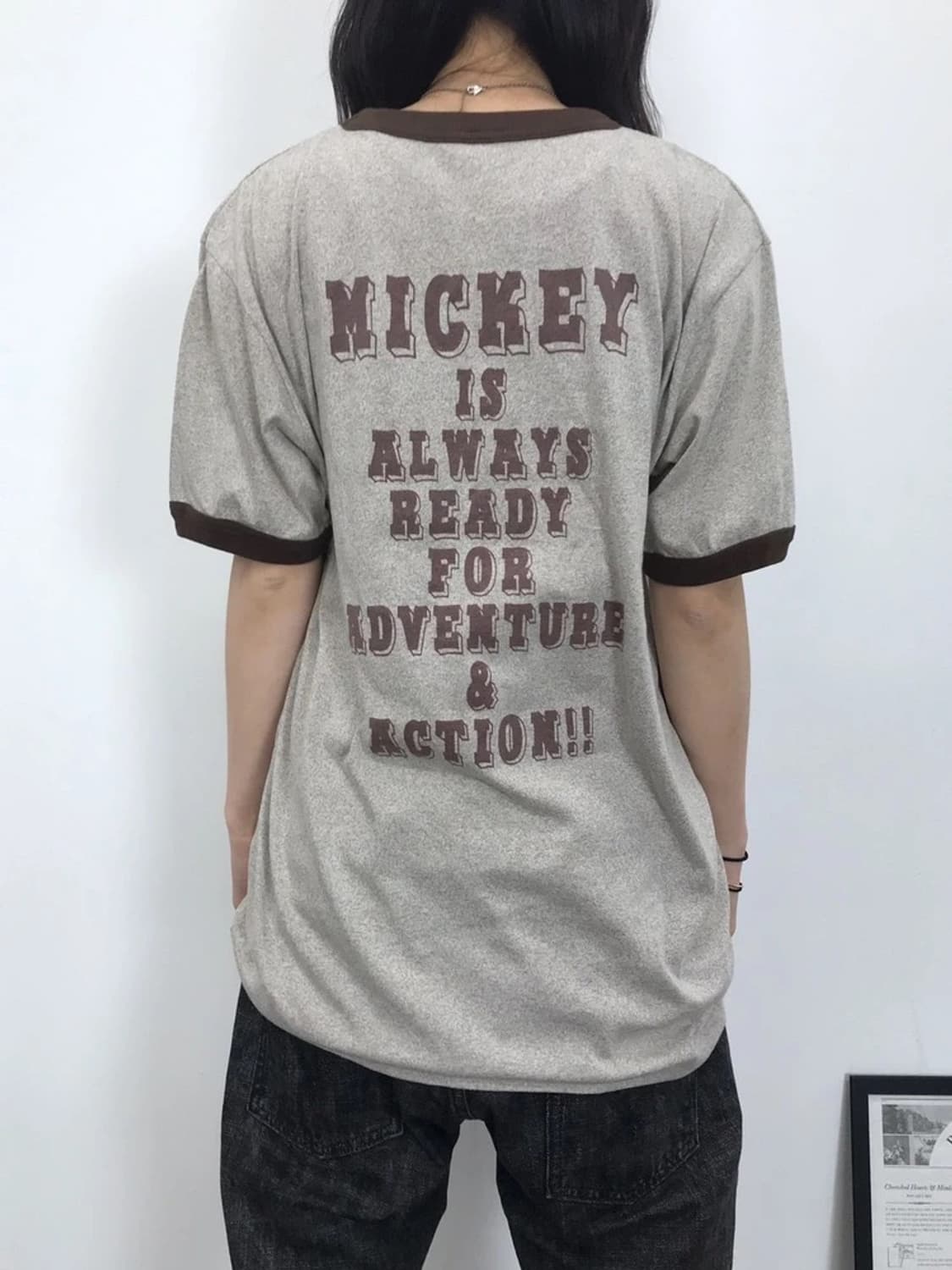 Disney Mickey Surf Ringer Tee 상품이미지2