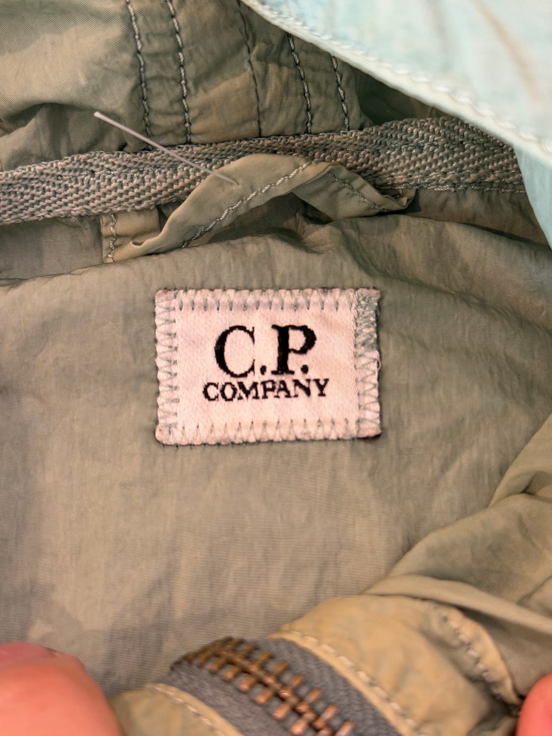 CP 컴퍼니 나일론 바람막이 자켓 민트그린 상품이미지6