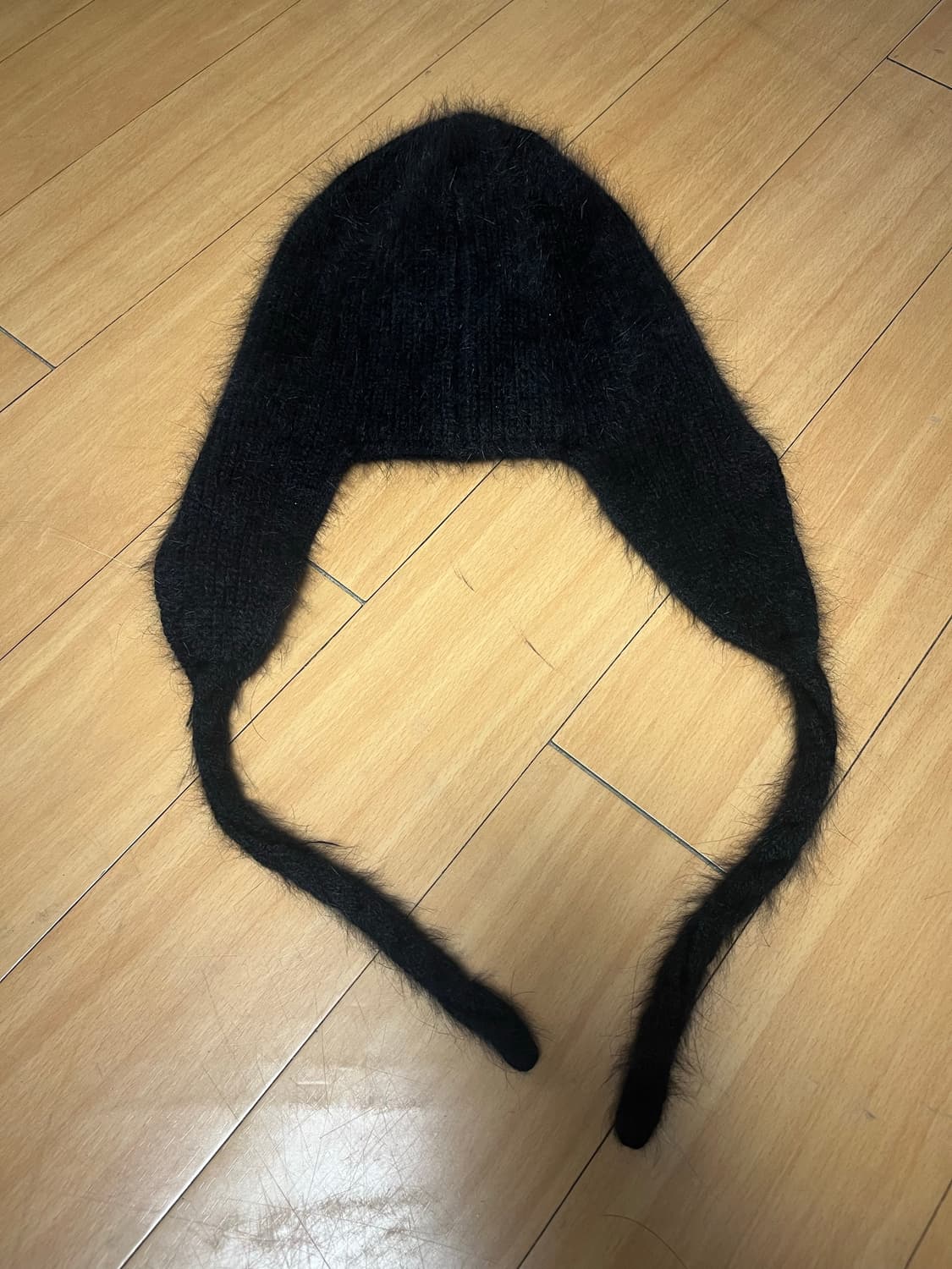 오도어 앙고라 비니(black) 상품이미지2