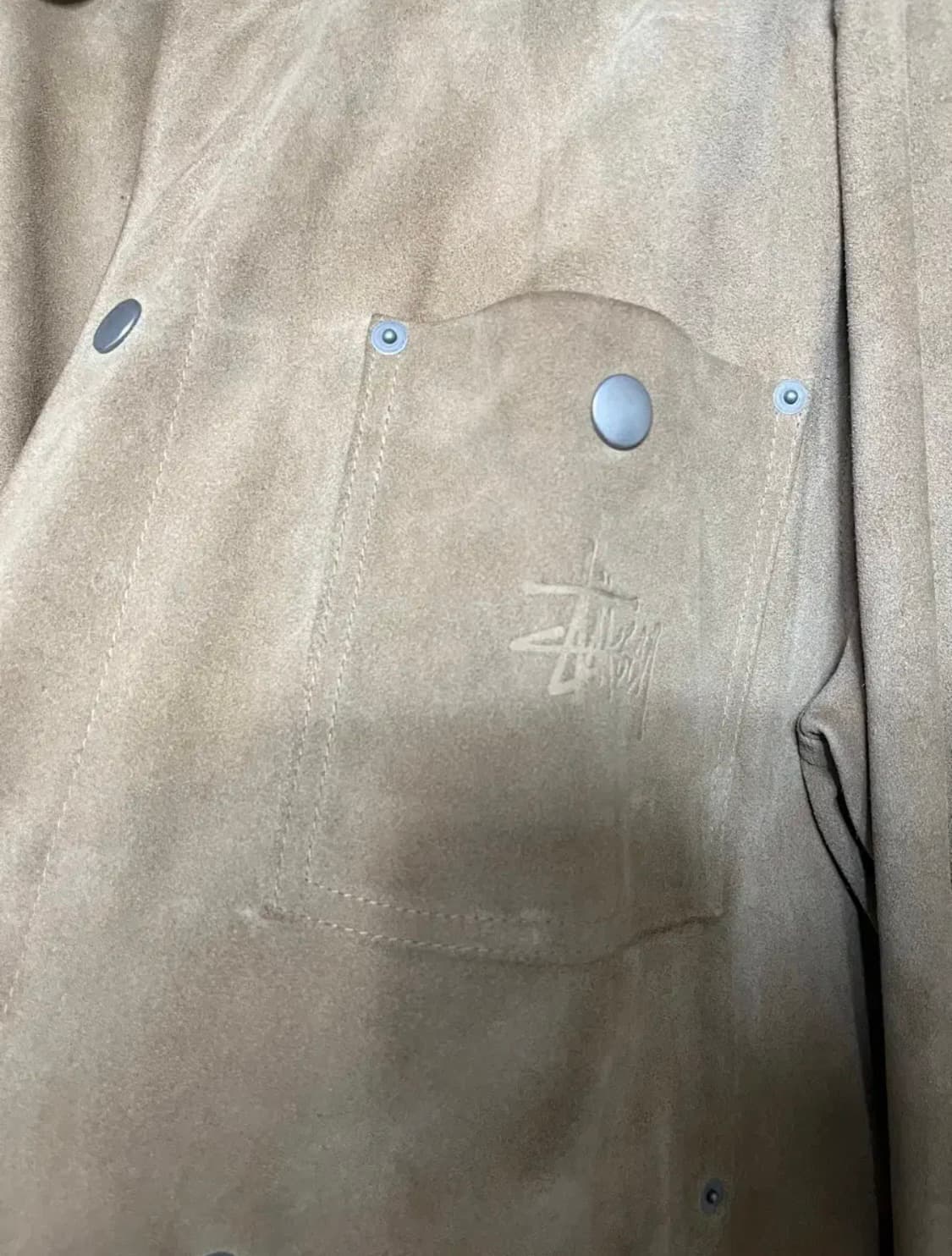 스투시 스웨이드 레더 자켓 상품이미지4