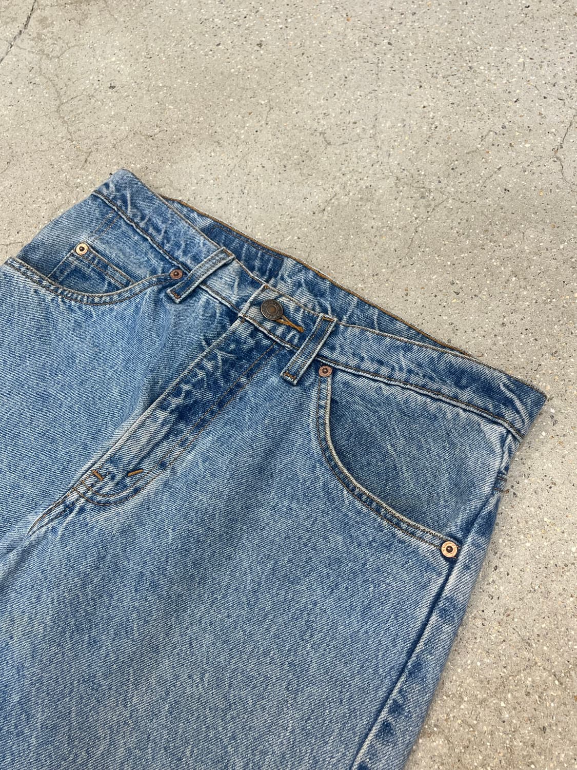 90's Levi's 550 denim shorts 상품이미지2