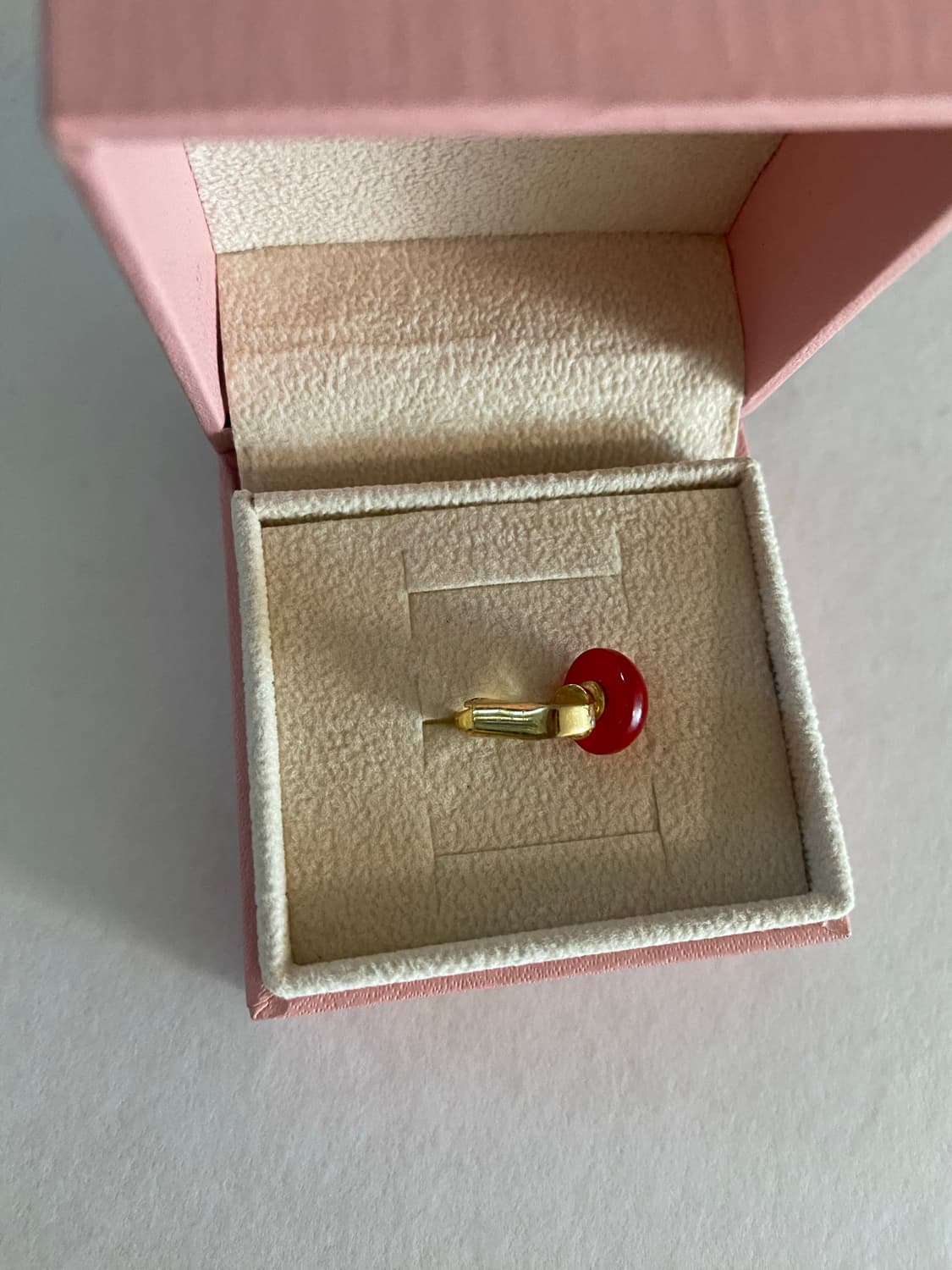 빈티지 레드알 팬던트 목걸이  상품이미지5