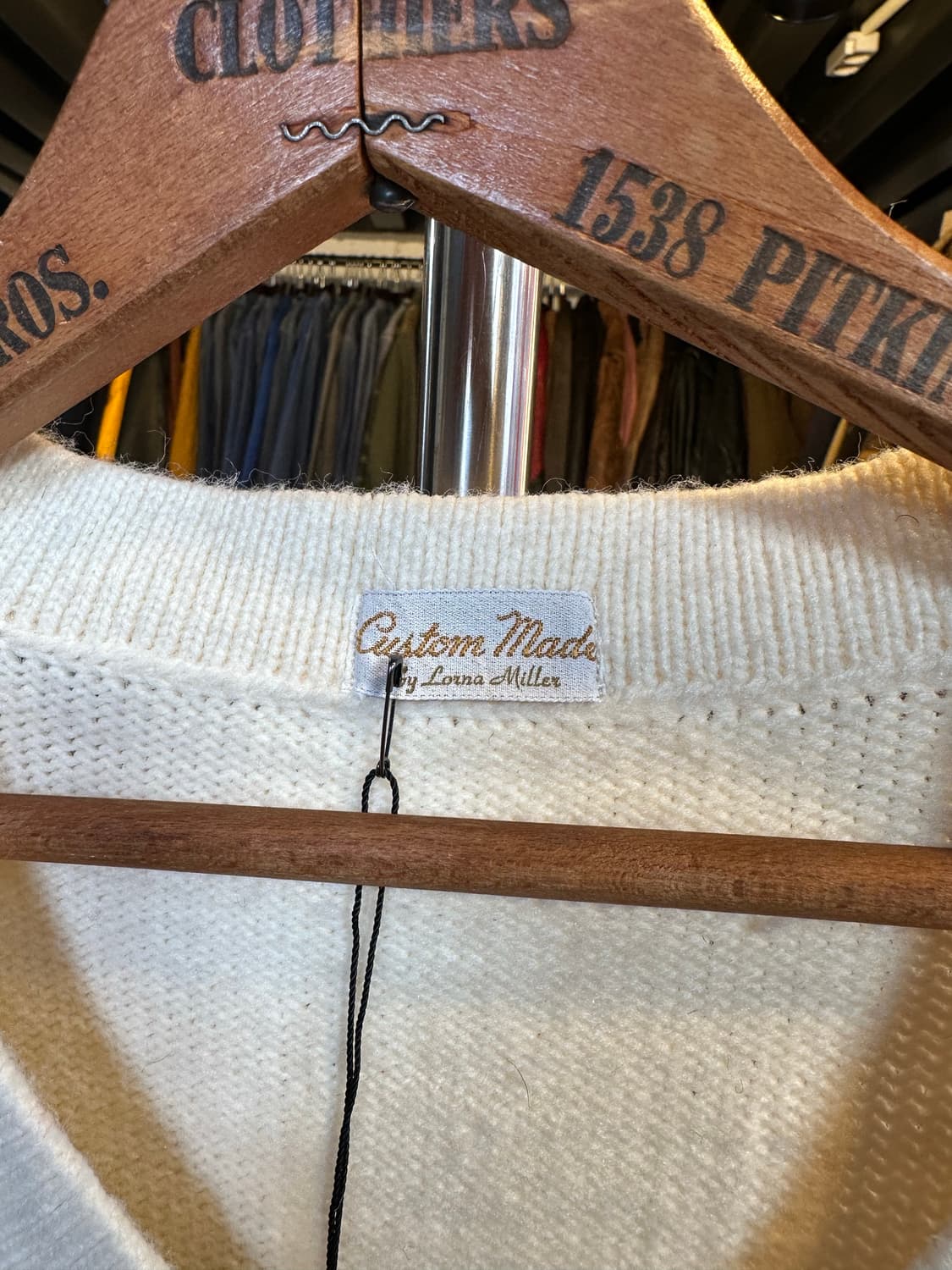 Unknown 울 네잎클로버 스웨터 가디건 상품이미지9