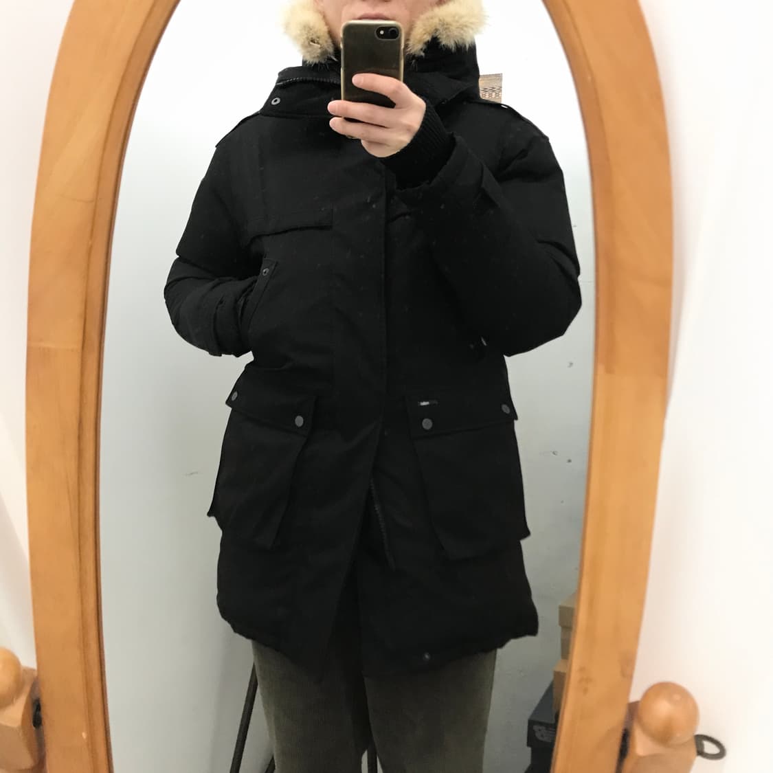 노비스 야테시 블랙 패딩 롱 야상 점퍼 남성 105 사이즈 상품이미지9