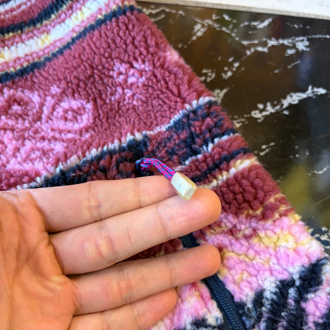 vintage fleece vest 상품이미지5