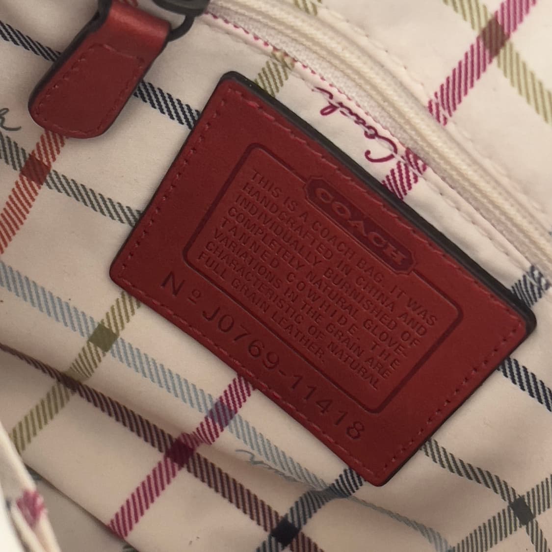 Old vintage Coach cross bag 상품이미지3