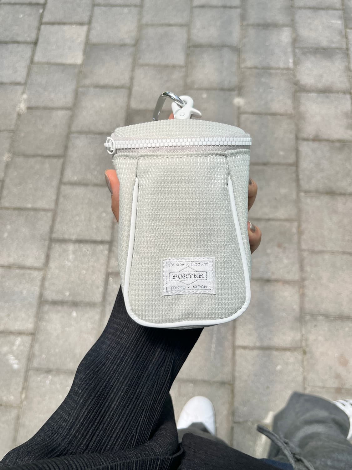 Porter 포터 메쉬 파우치 그레이 상품이미지2