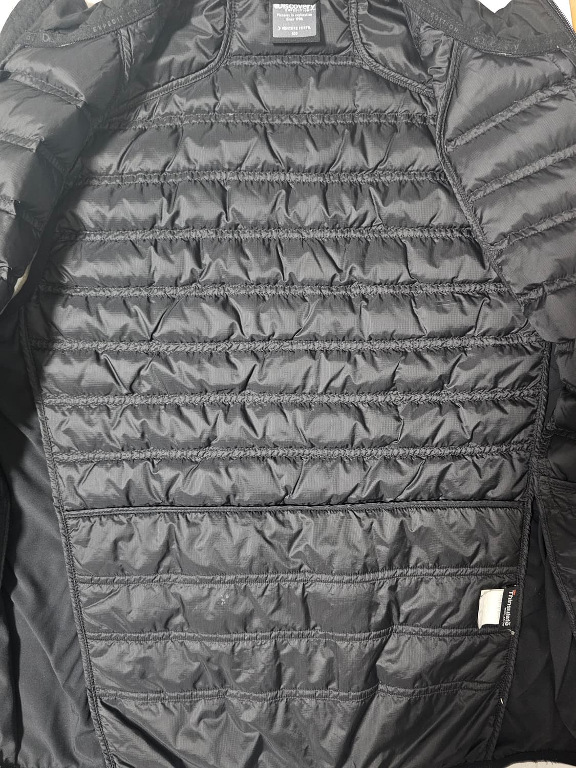 디스커버리 덕다운 경량조끼 베스트 100(L) 상품이미지3