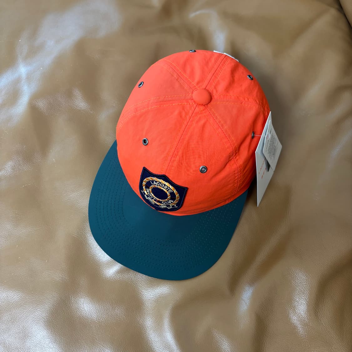 Beams Lacoste 빔스 빔즈 라코스테 6패널 볼캡 모자 요트 클럽 상품이미지5