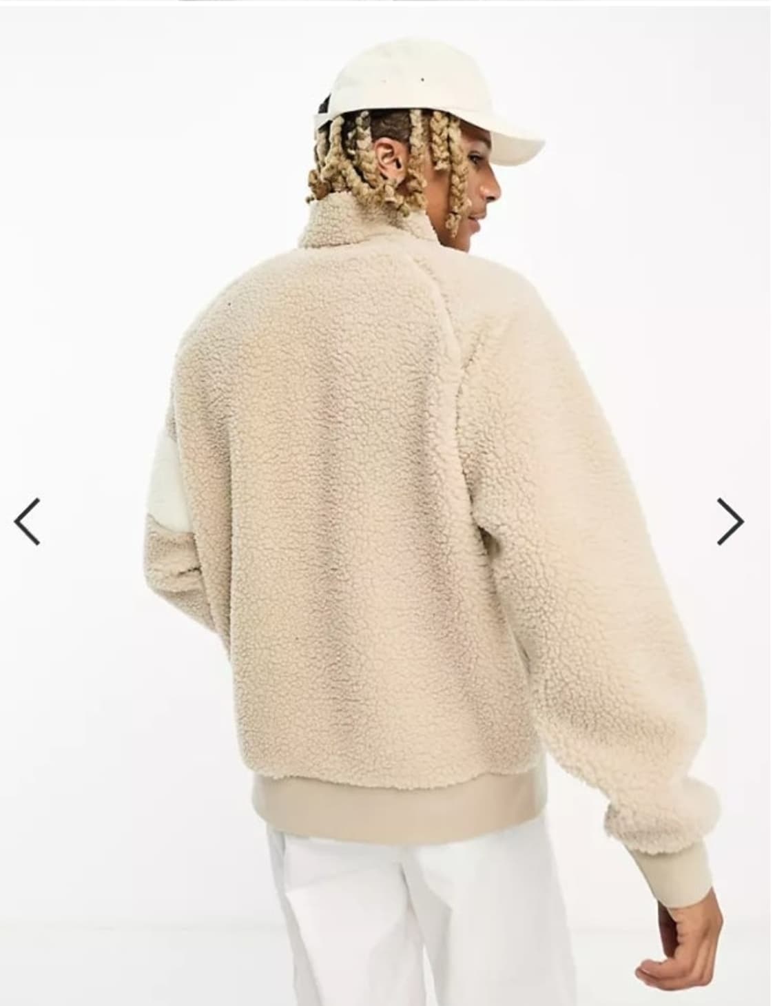 아디다스 오리지널 반집업 후리스 상품이미지2