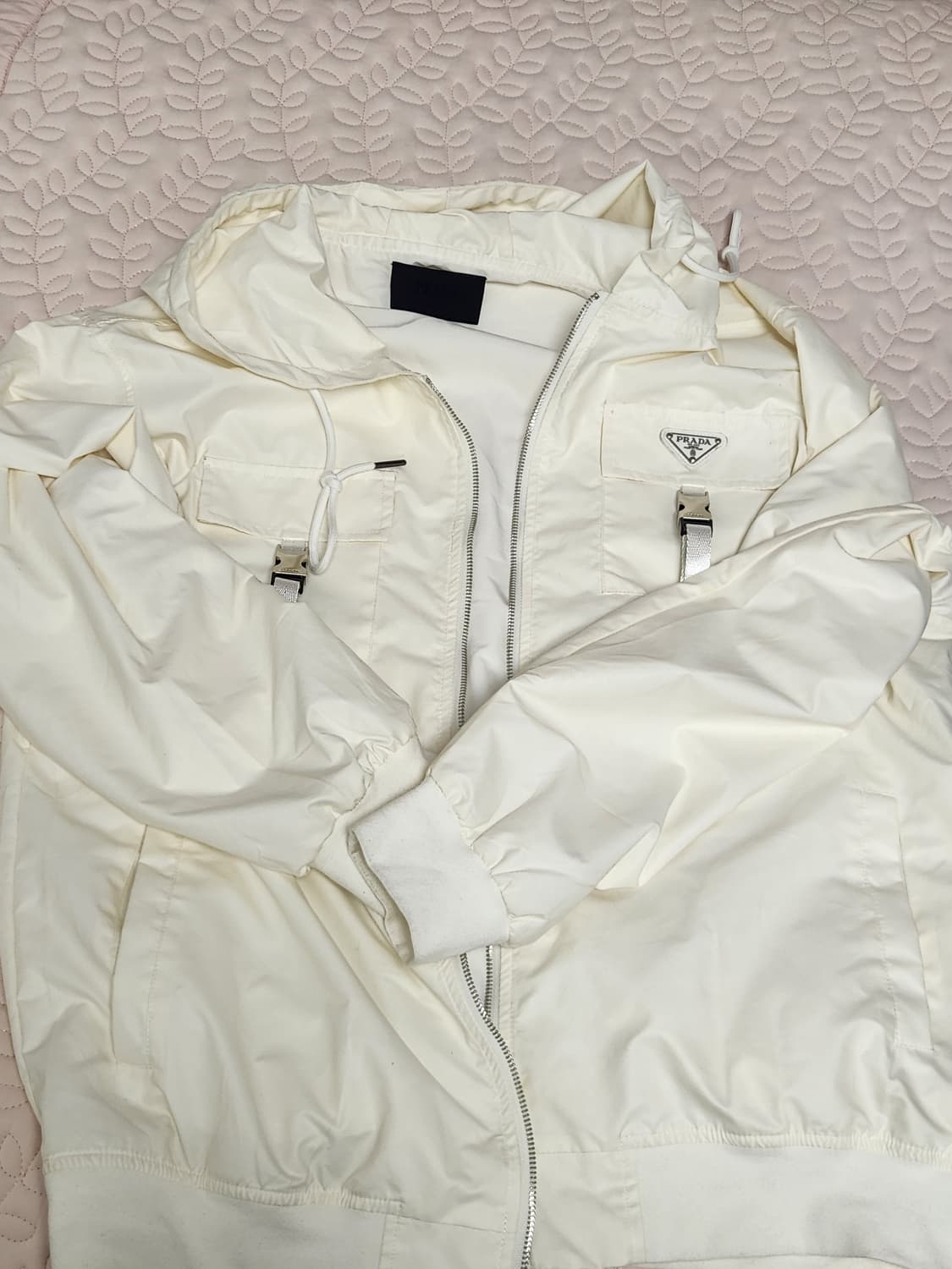 ​[국내정품/XXL] 프라다 20FW 리나일론 테크니컬 버클 자켓 상품이미지1