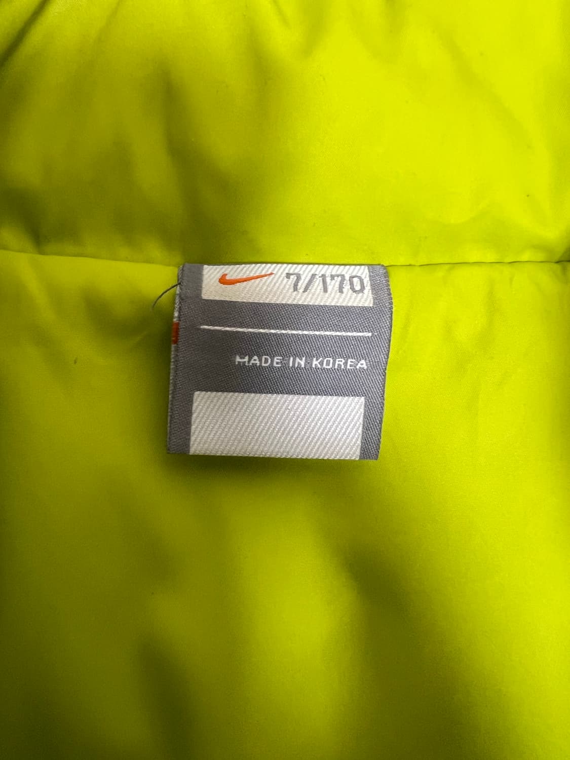 00s 나이키 네온 형광 바람막이 윈드브레이커 올드스쿨 빈티지 상품이미지3