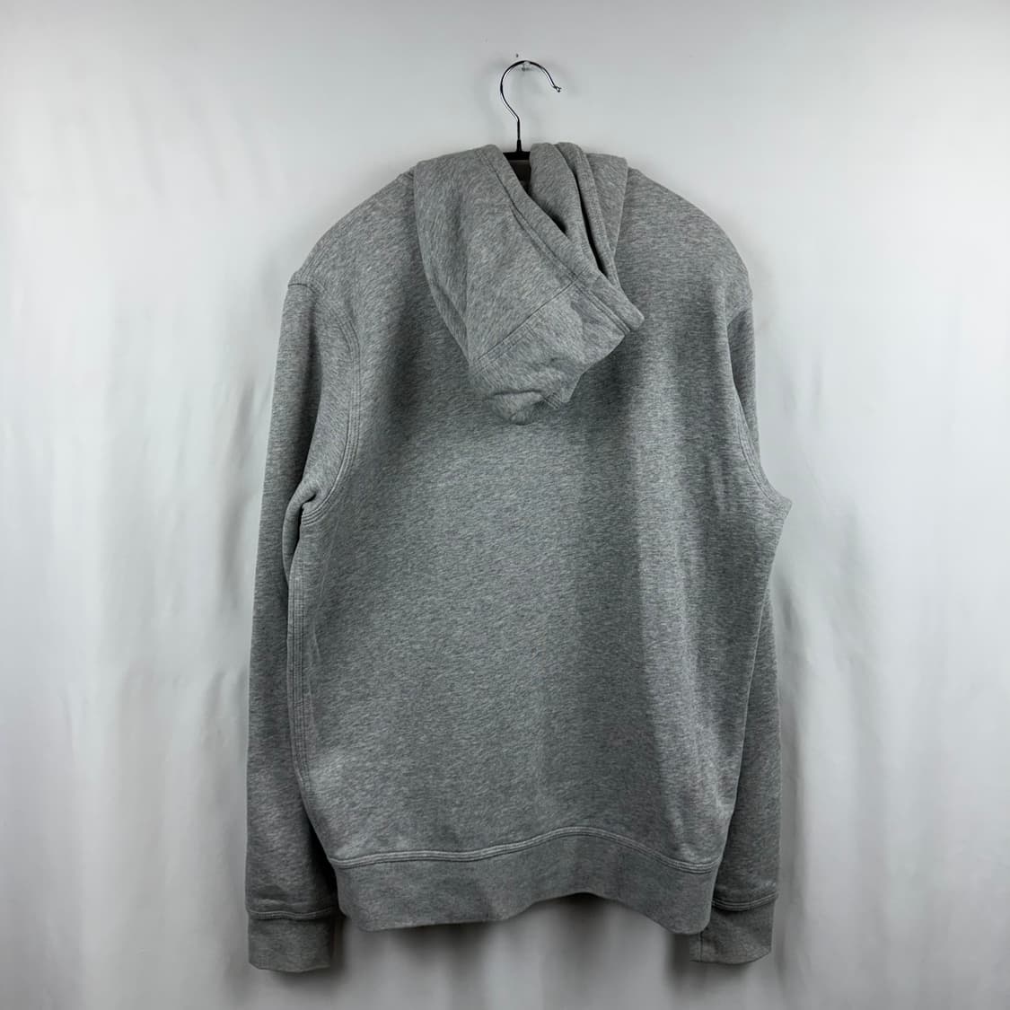 (L) 나이키 스우시 기모 후드집업 그레이 상품이미지6
