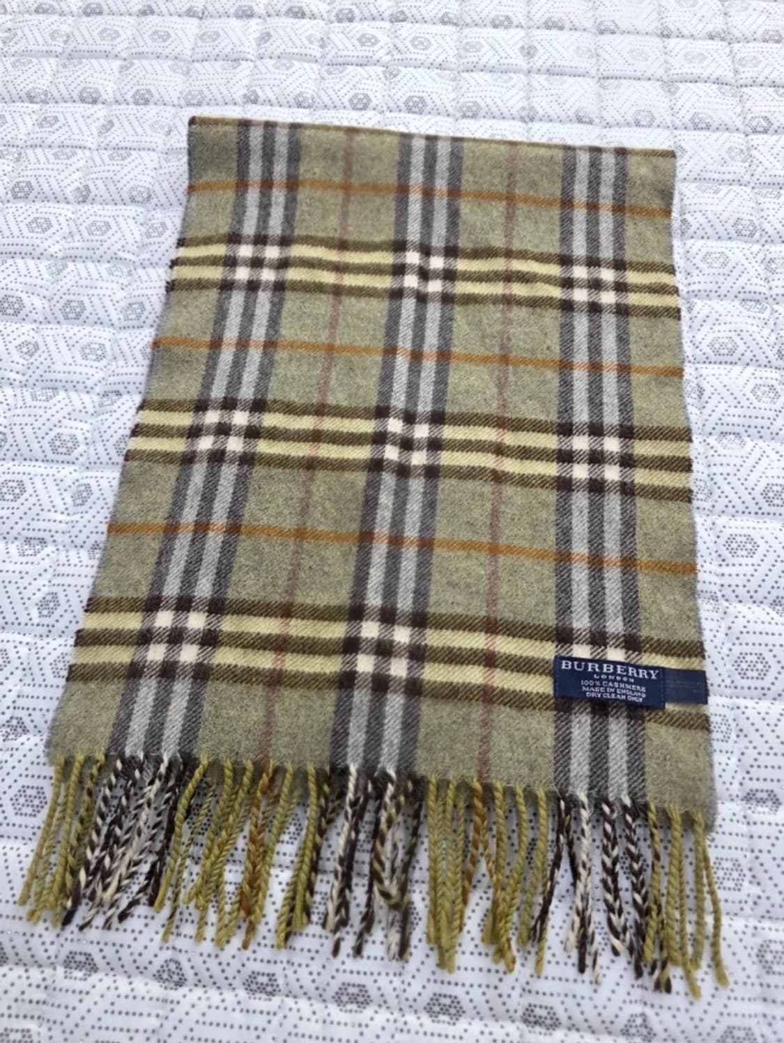 버버리 캐시미어 100% 머플러 상품이미지2