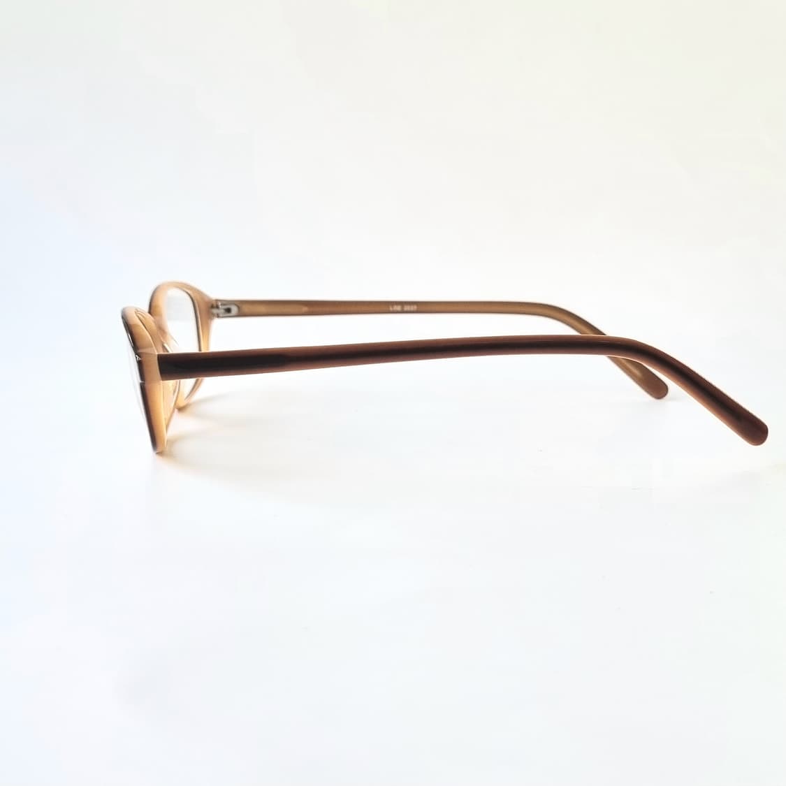 데드스탁  뿔테 스퀘어 light 브라운 안경테 1324 상품이미지5