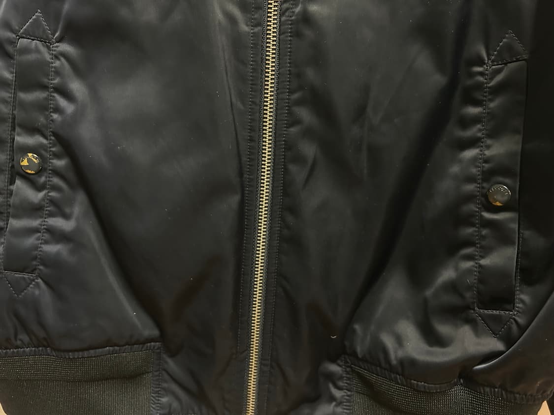 라코스테 남성 항공 점퍼 블랙 95 / 실측 100 상품이미지5