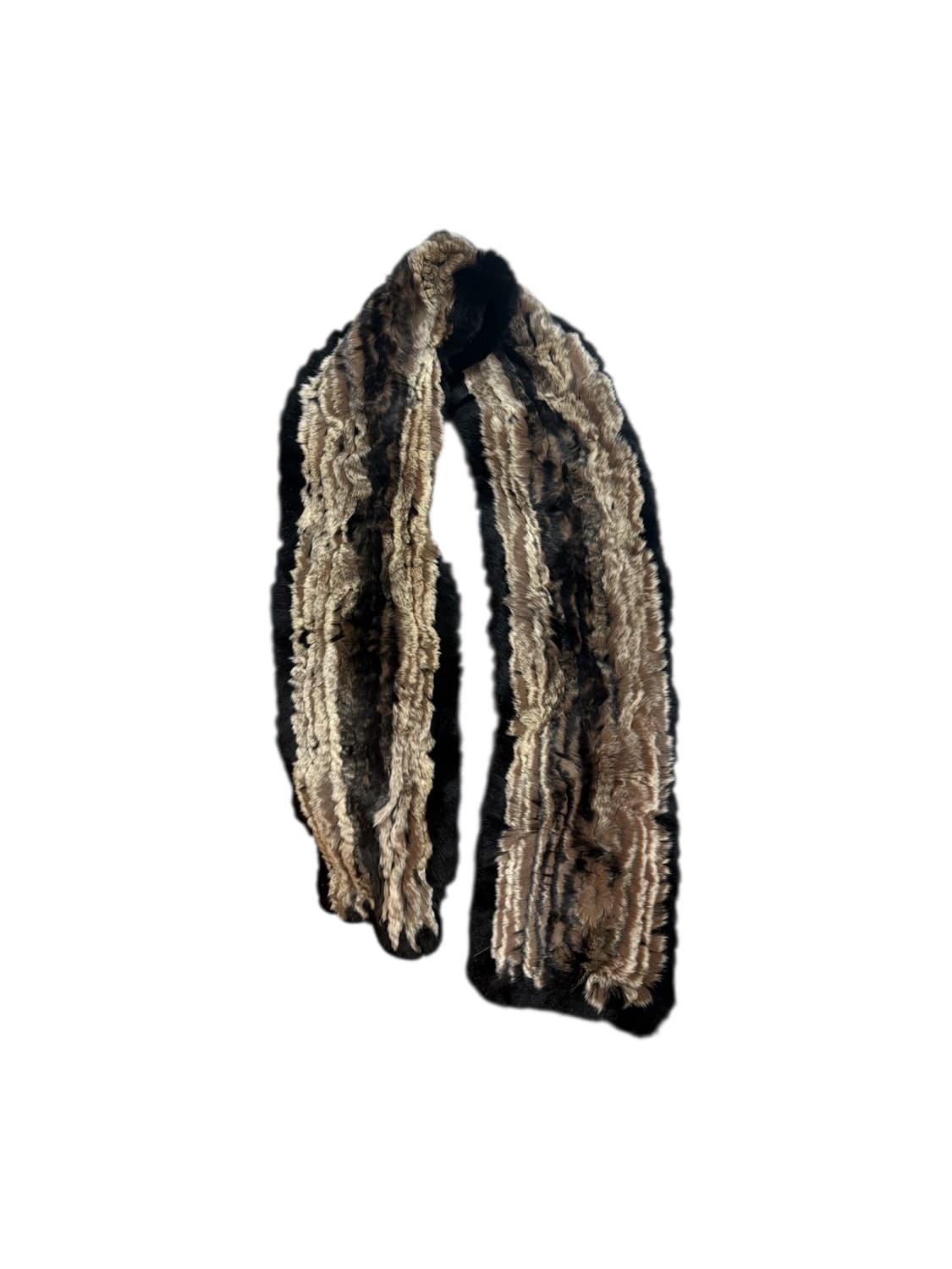 Vintage rabbit fur muffler 상품이미지1