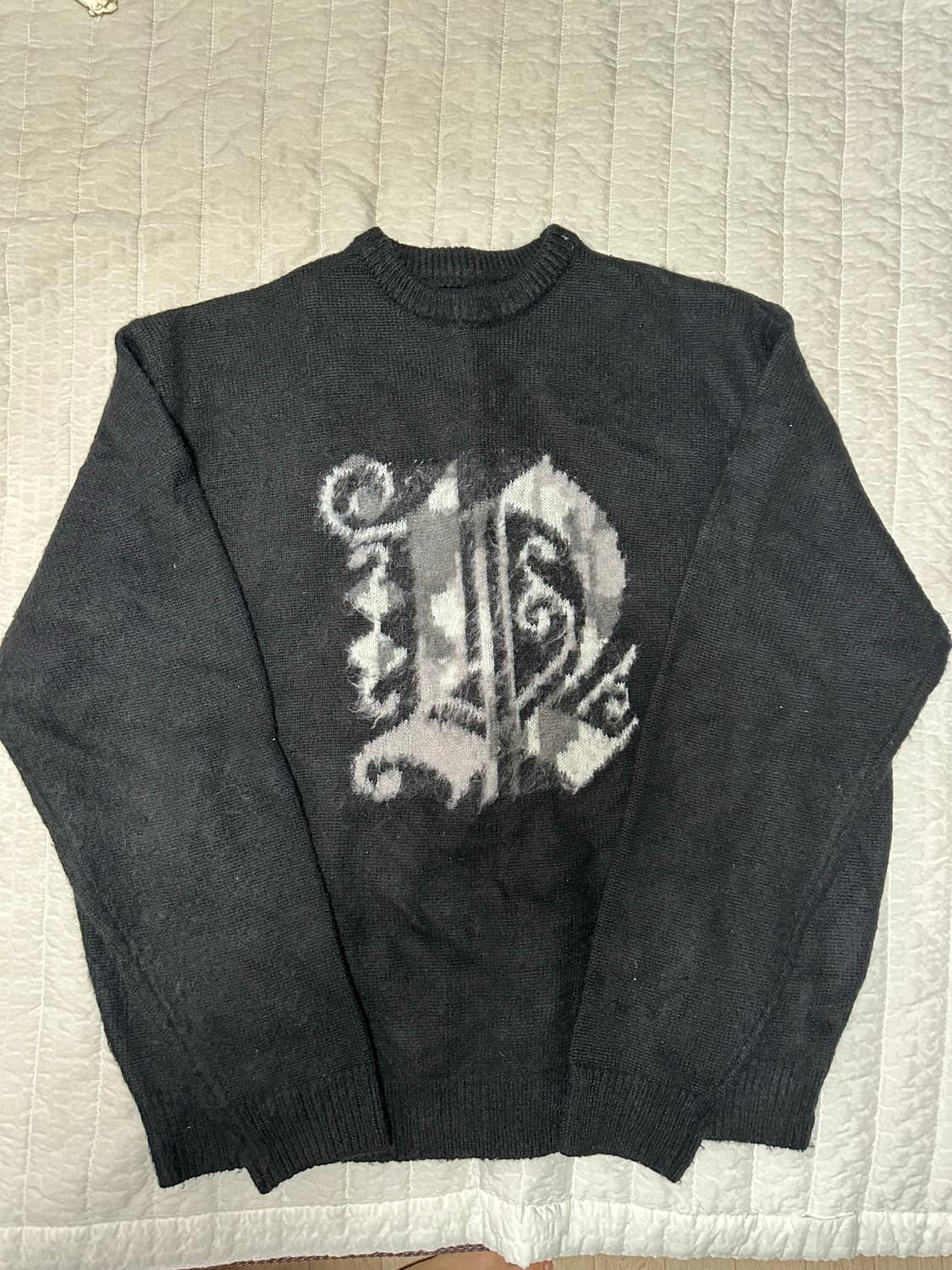 디스이즈네버댓 모헤어 니트 블랙 XL 상품이미지1