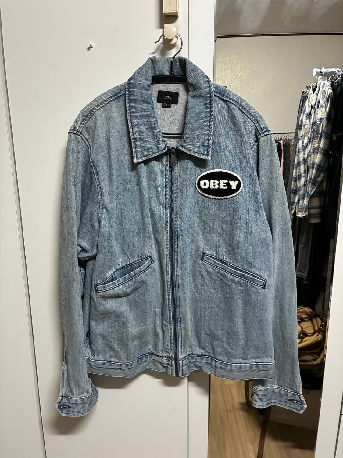 오베이 OBEY 데님 자켓 상품이미지1