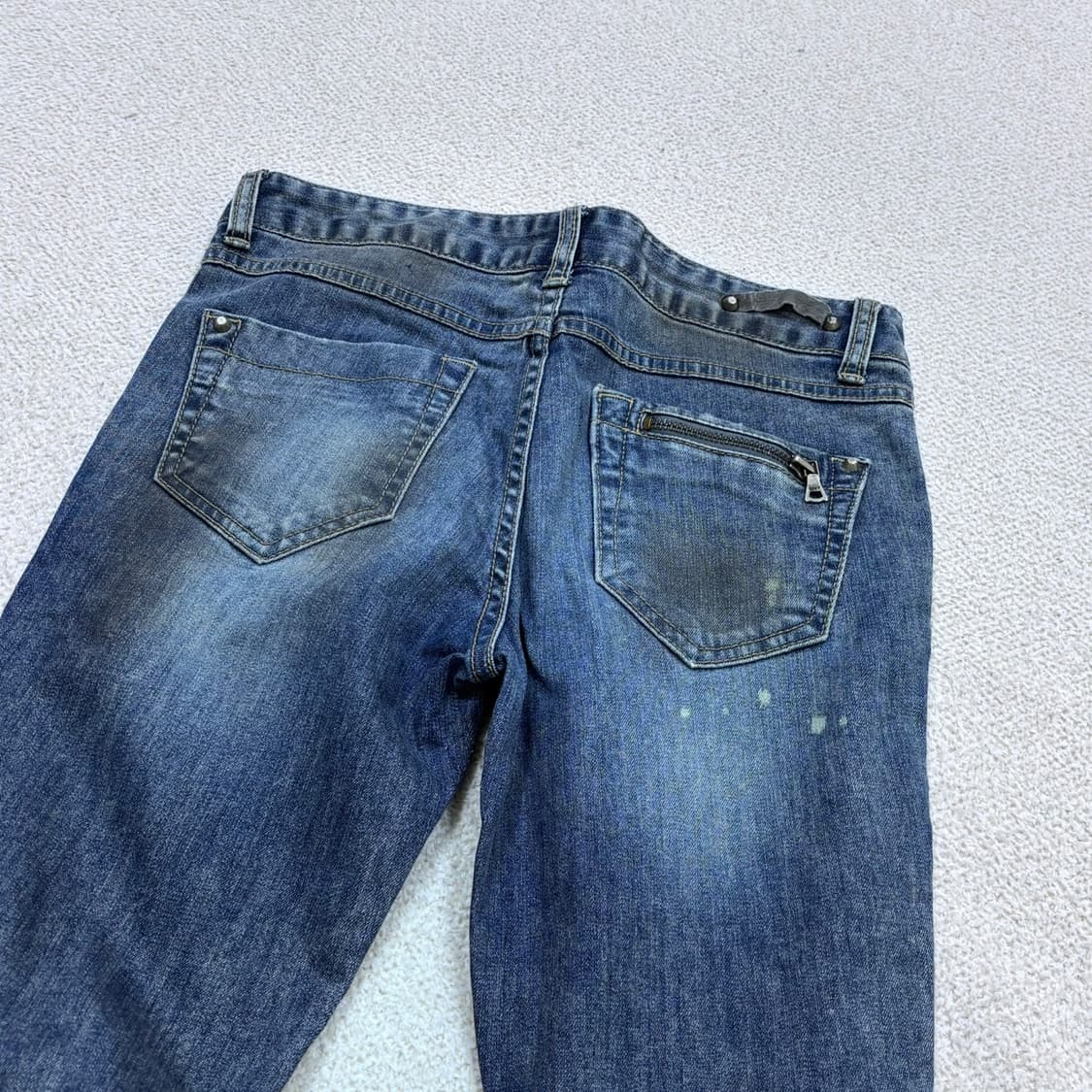 42 베네통 빈티지 워싱 데님 팬츠 0423E 상품이미지6