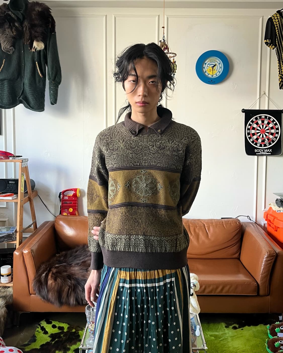 1980-90s Jpn Vintage Ethic 3D PK Knit 상품이미지2