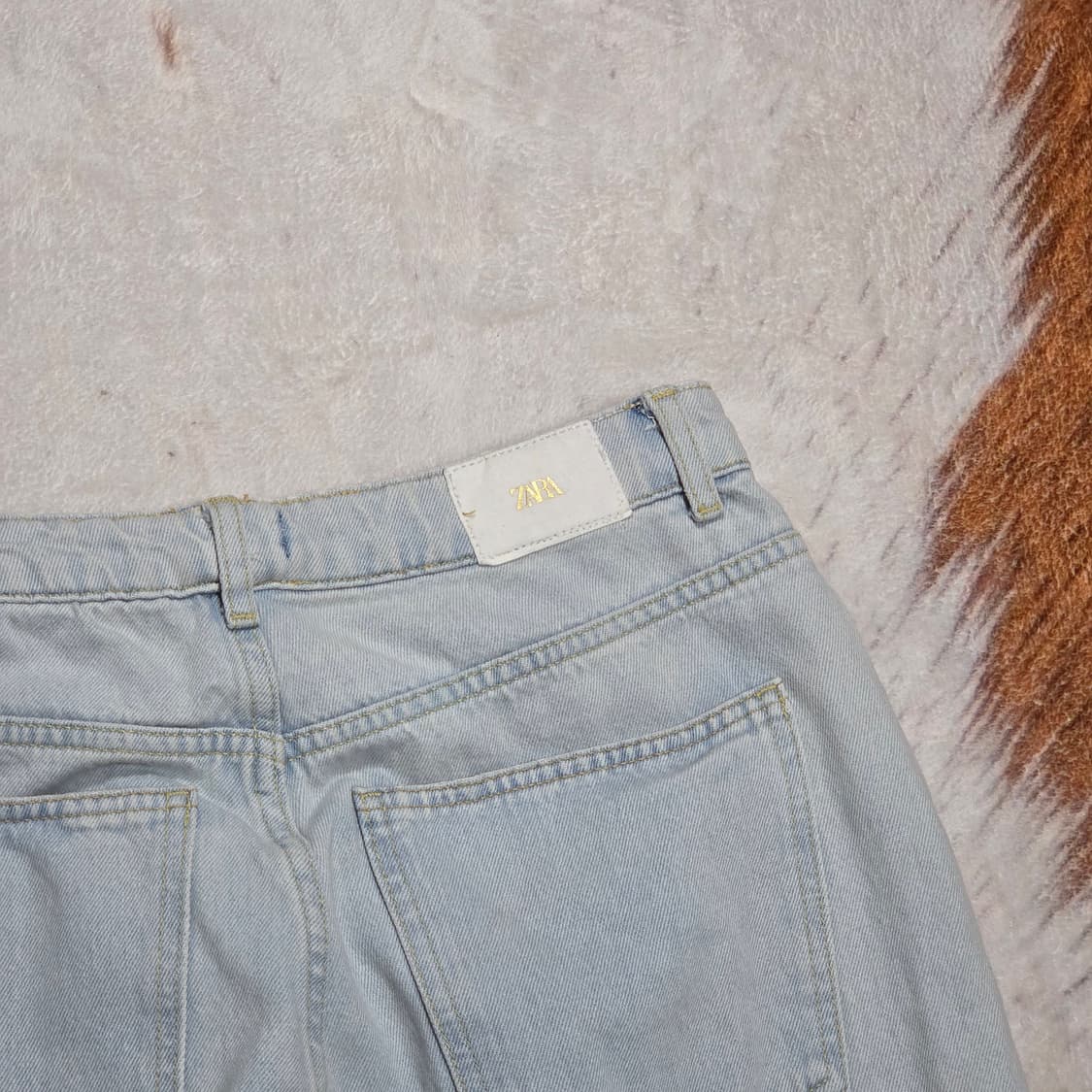 자라 연청 카고 와이드팬츠 상품이미지5