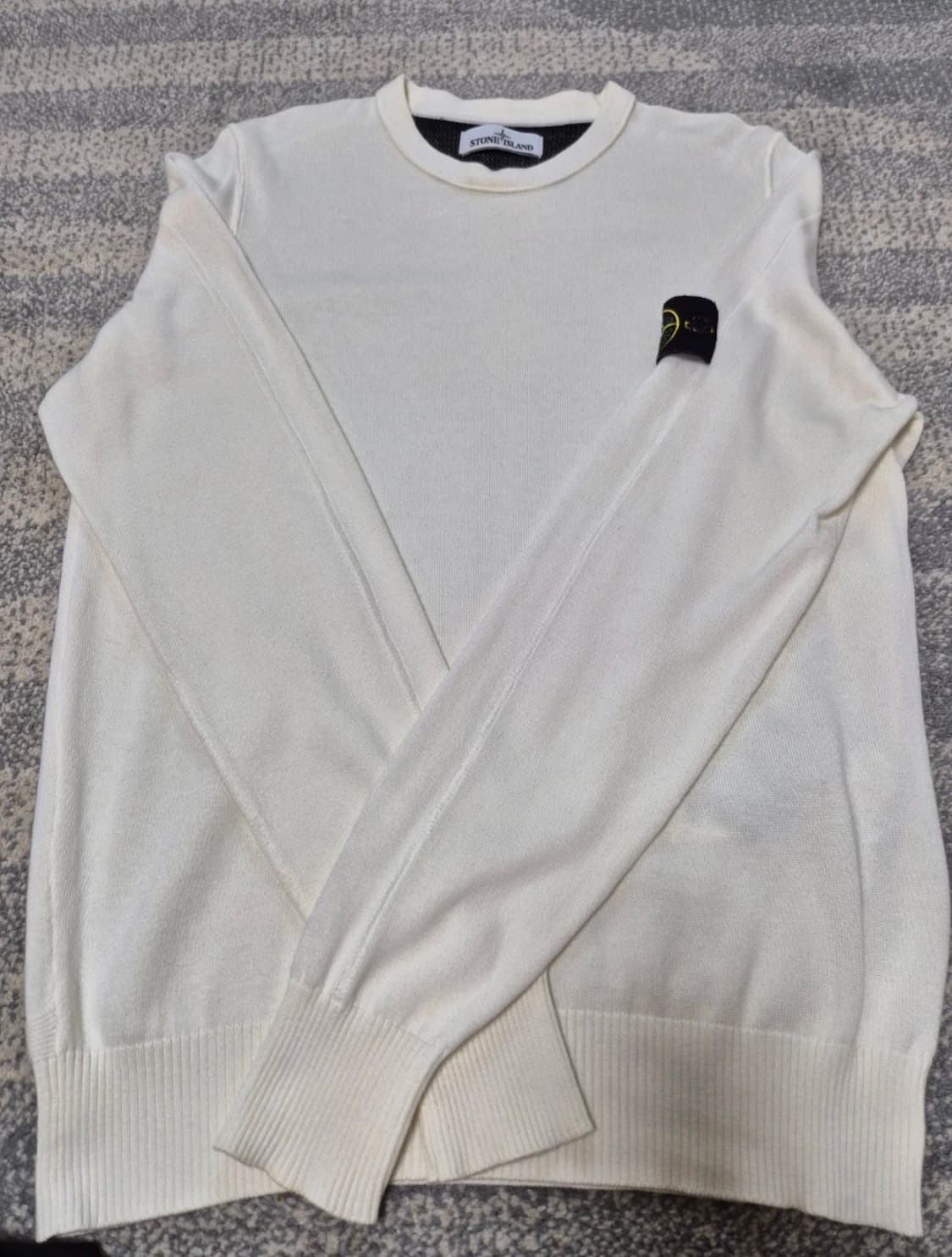 스톤아일랜드 니트 아이보리 상품이미지1