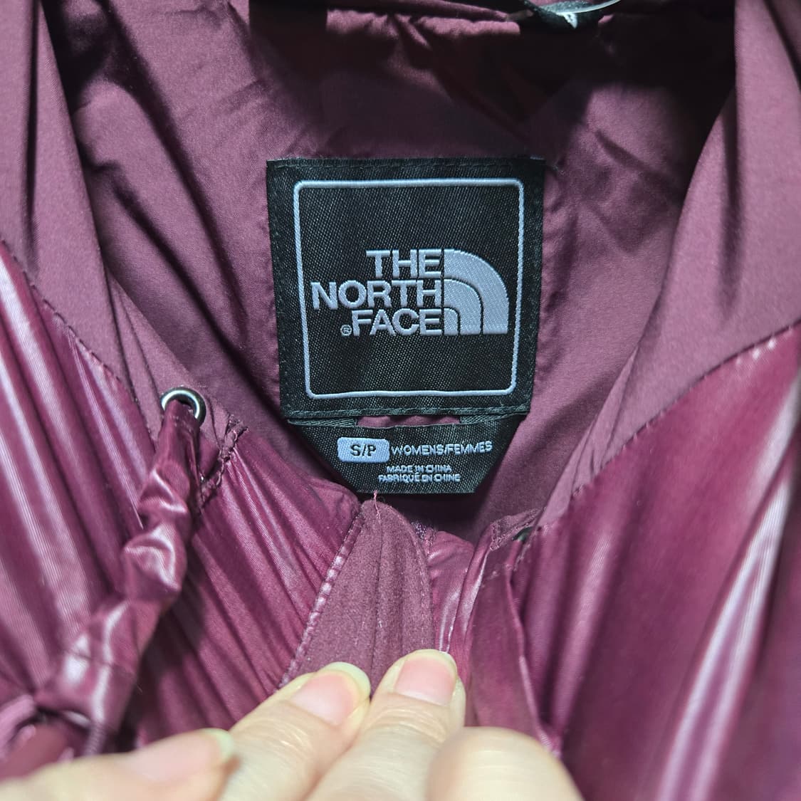 노스페이스 여성 헤이마마붐버 구스 다운 숏패딩  상품이미지7