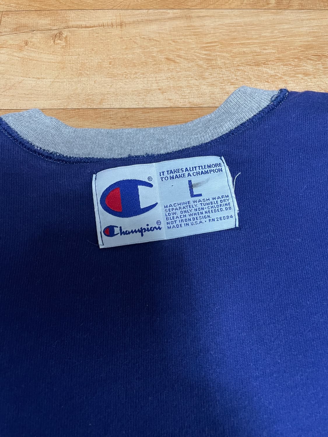 (슈퍼레어)90s 챔피온 스웻셔츠 더블페이스 상품이미지2