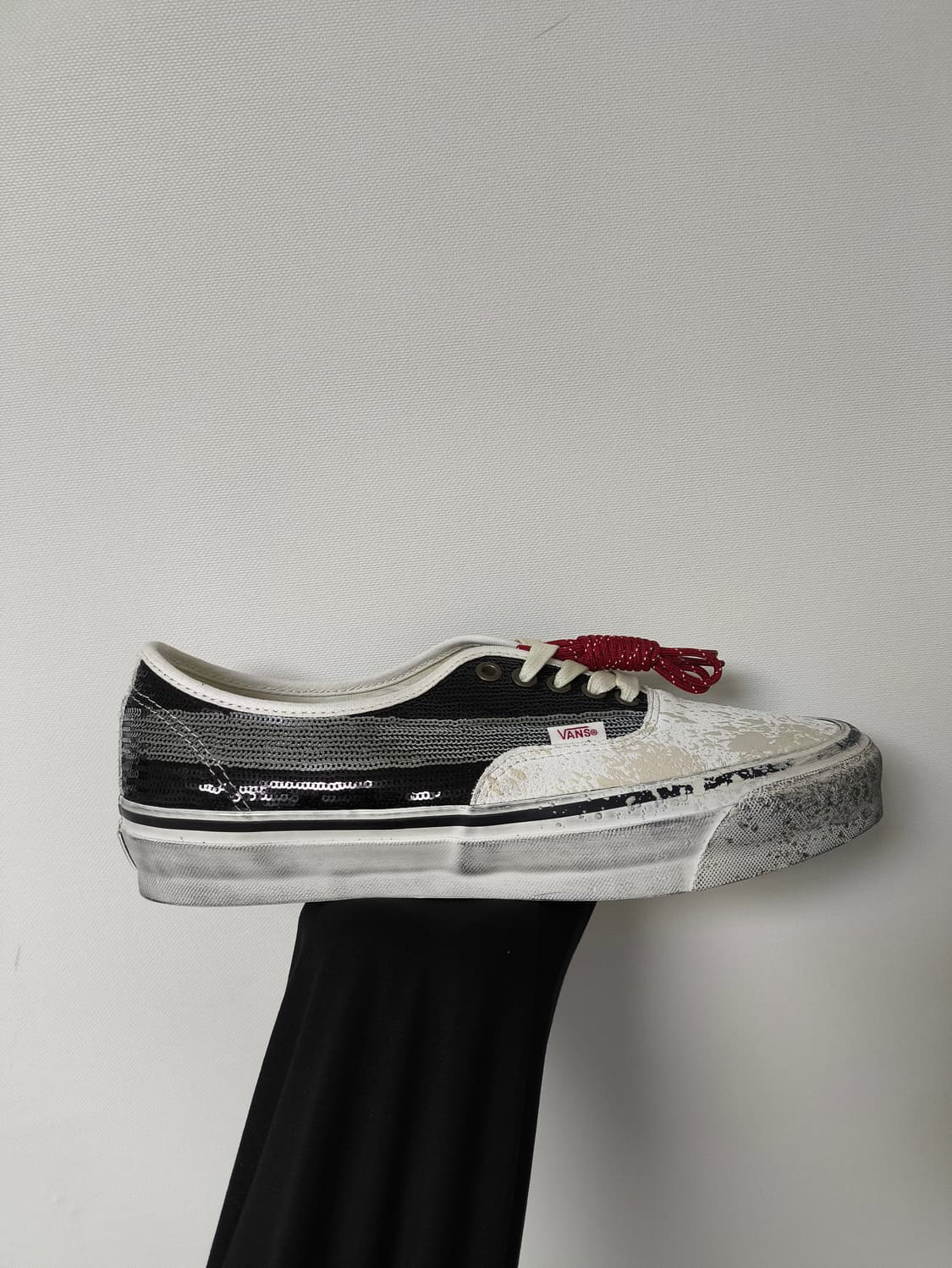 [280] 반스 LX 어센틱44 블랙 화이트 상품이미지3