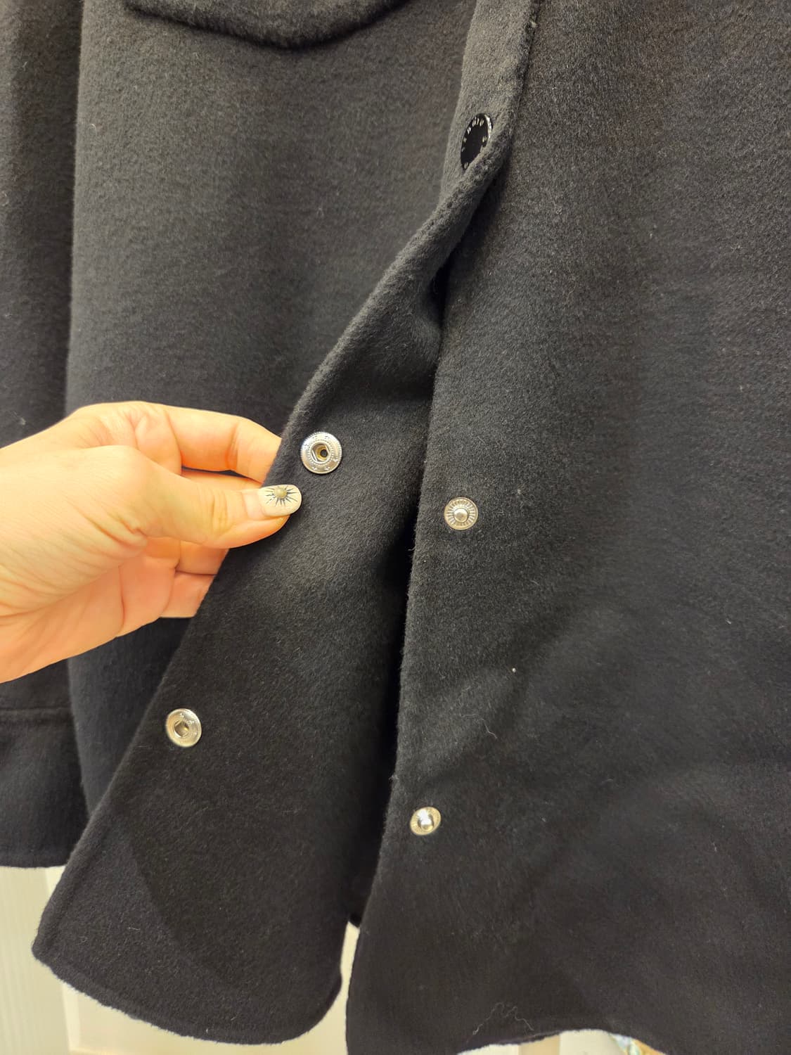 Sandro 산드로 비즈 울 오버핏 셔츠 자켓 상품이미지7