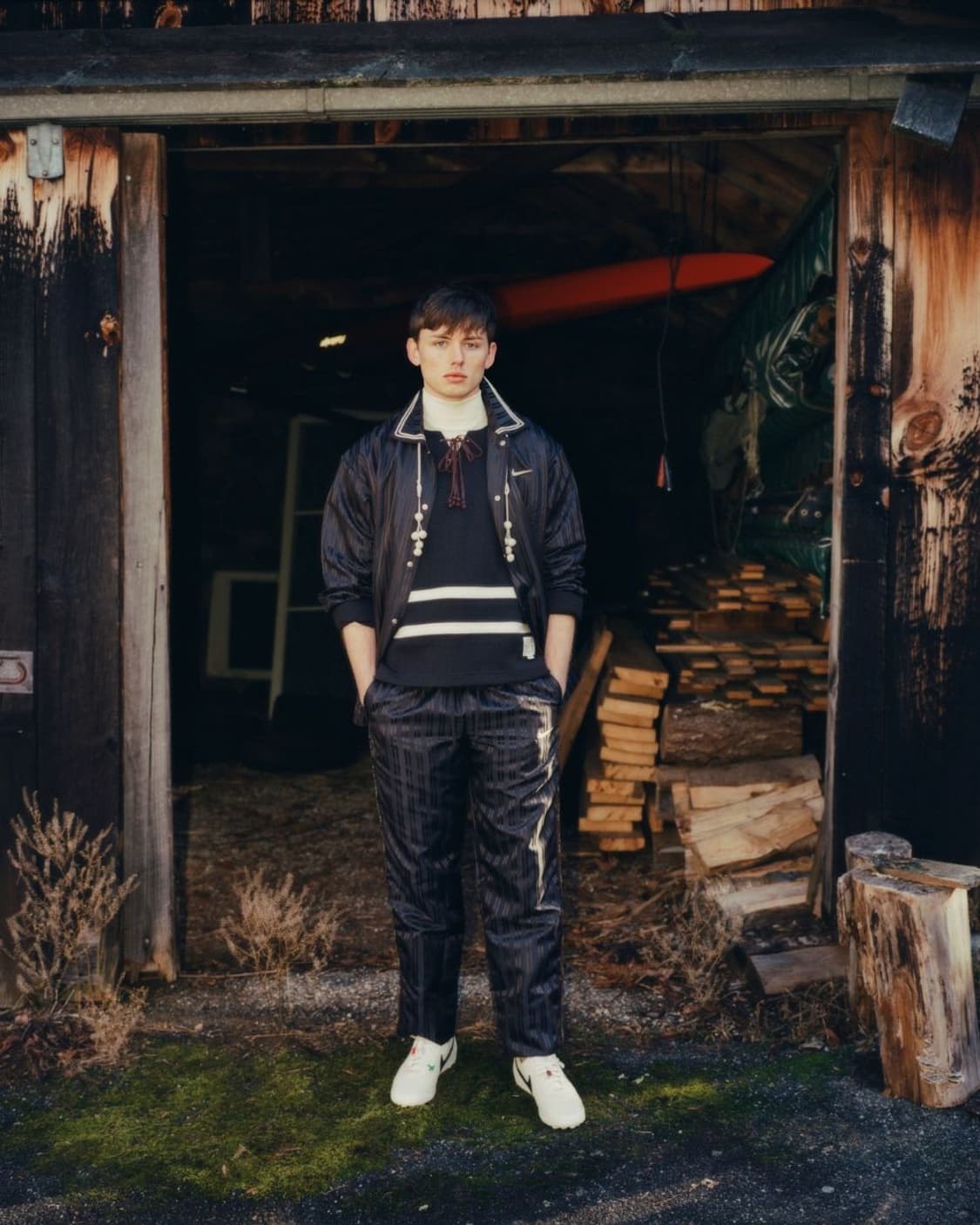 BODE × NIKE — Striped Track Pants 상품이미지3