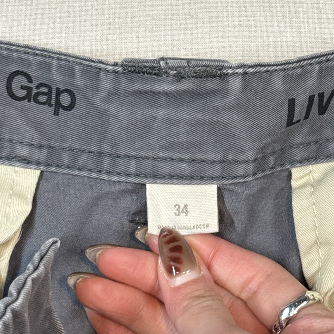 34inch) GAP 갭 워크웨어 카고팬츠 반바지 상품이미지8