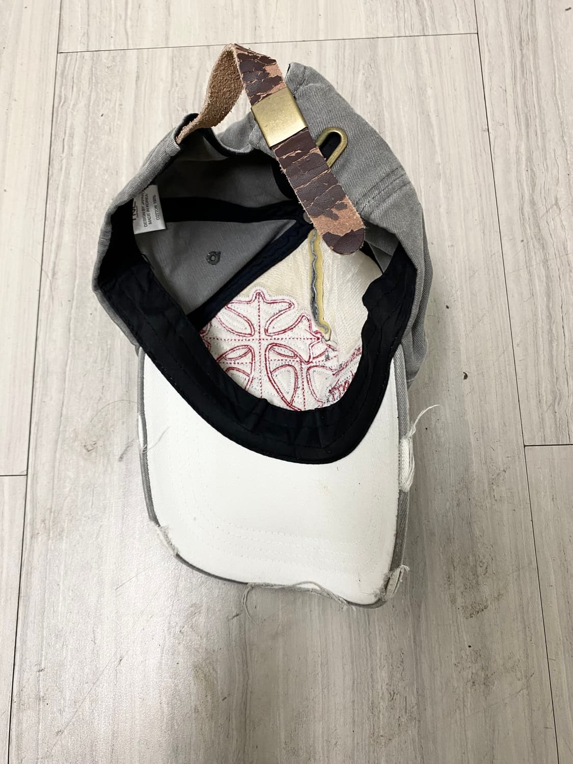 00’s Red Cross Patchwork Cap 상품이미지7