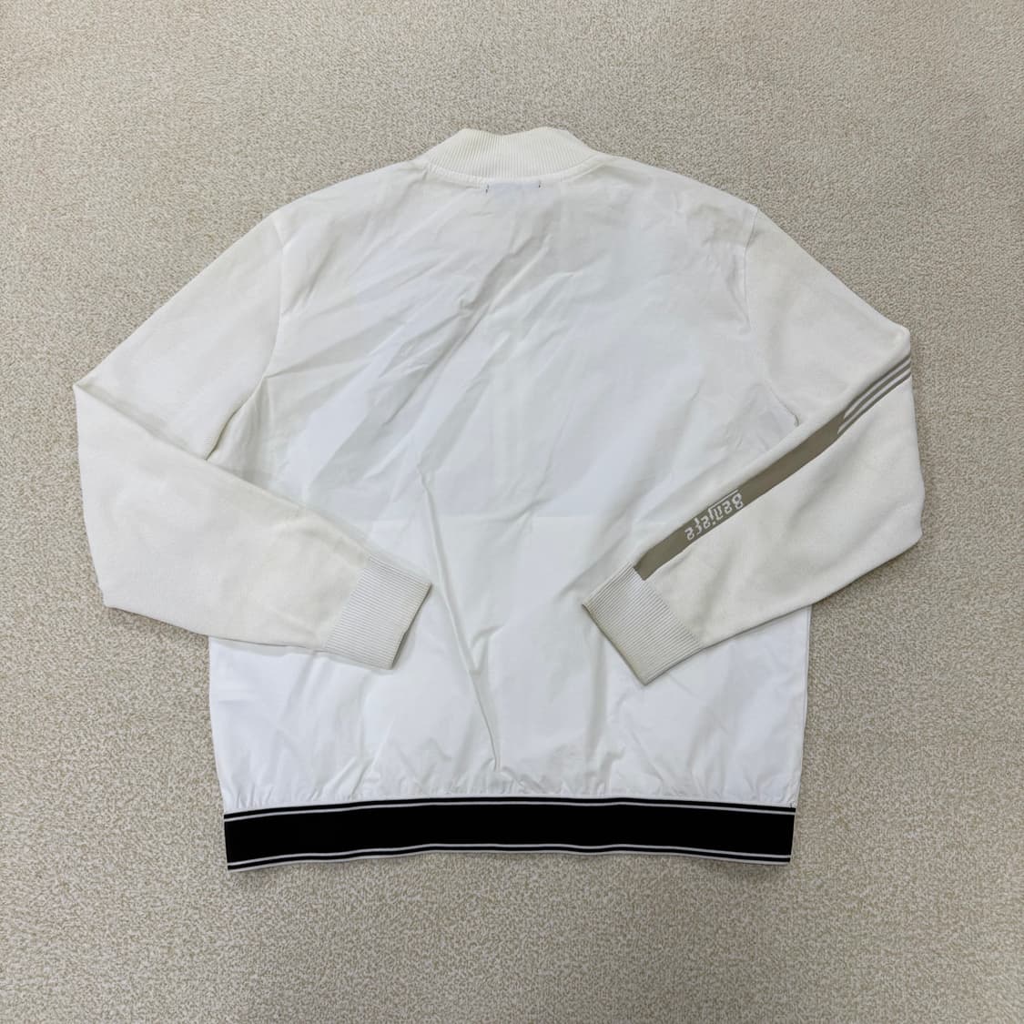 110 벤제프 우븐 배색 자켓 0123T1 상품이미지2