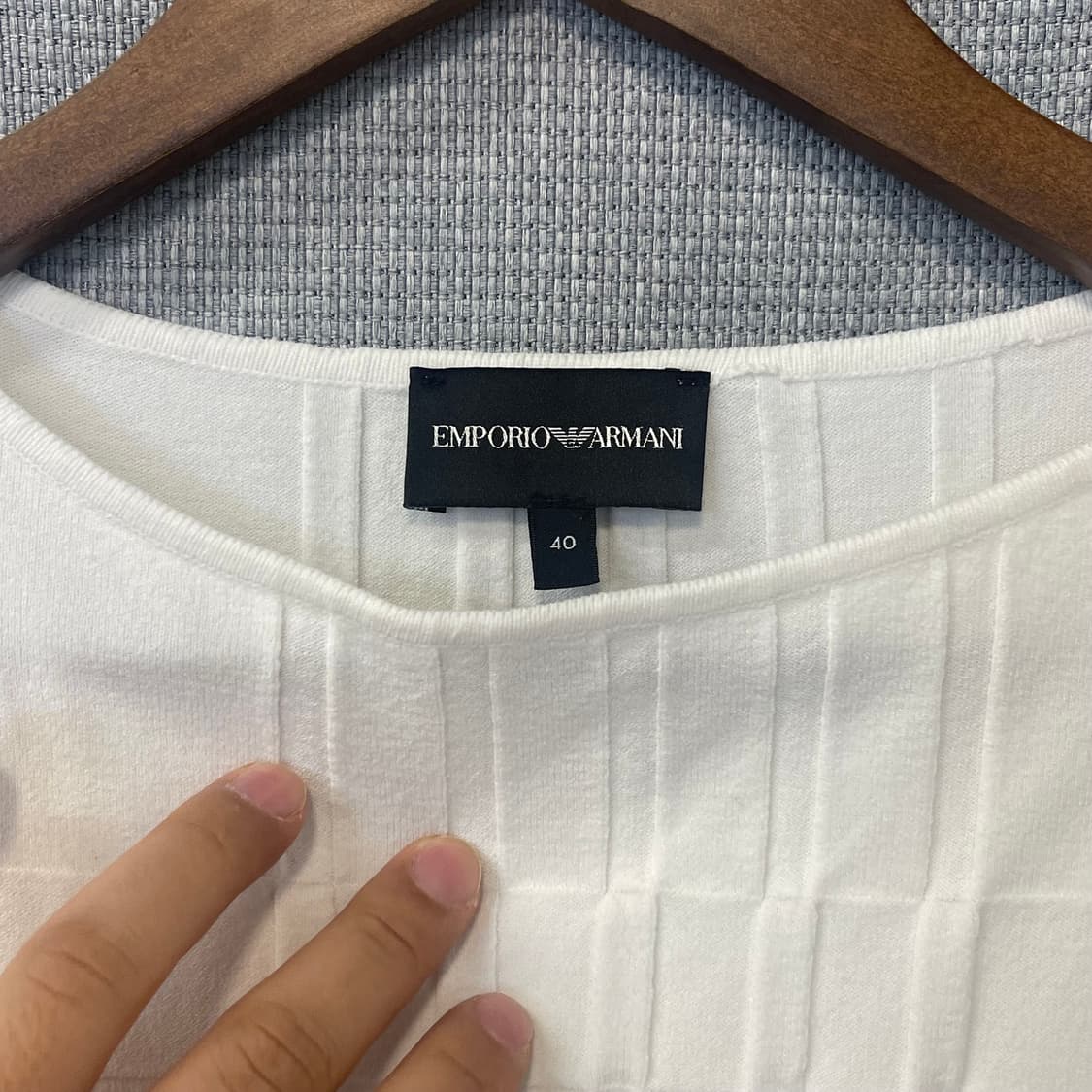 EMPORIO ARMANI 여성 반팔티셔츠 상품이미지4